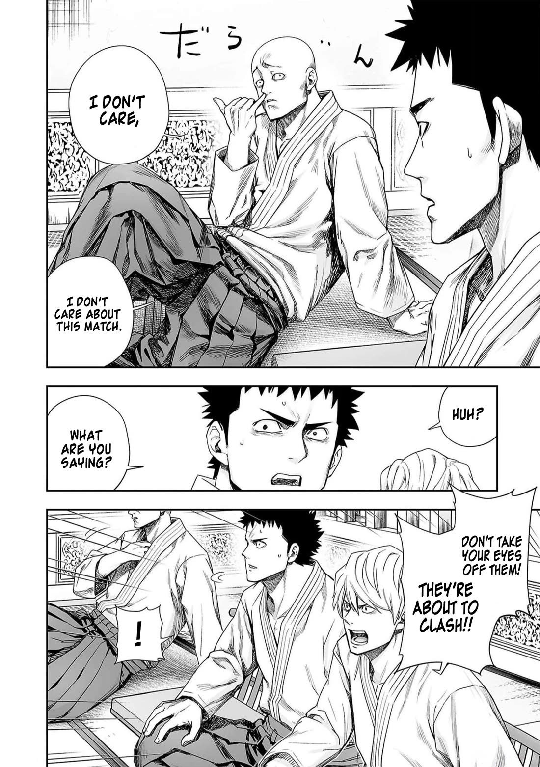 TSUYOSHI Chapter 190 page 4 - Chapter 190: Head On Showdown