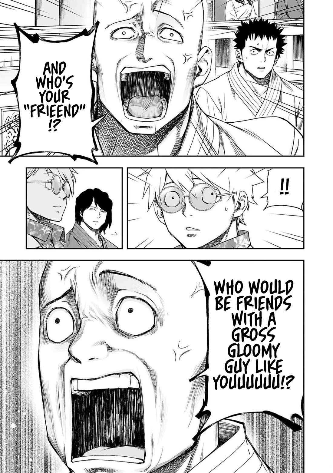 TSUYOSHI Chapter 192 page 3 - Chapter 192: Gross Gloomy Guy