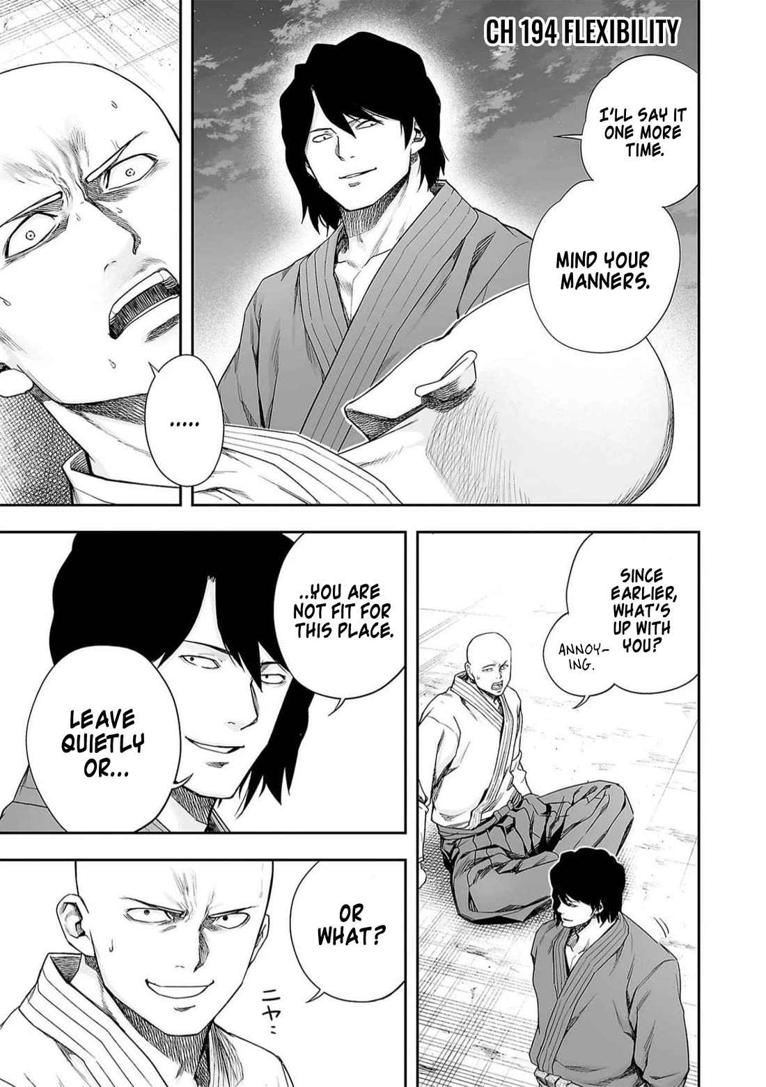 TSUYOSHI Chapter 194 page 1 - Chapter 194: Flexibility