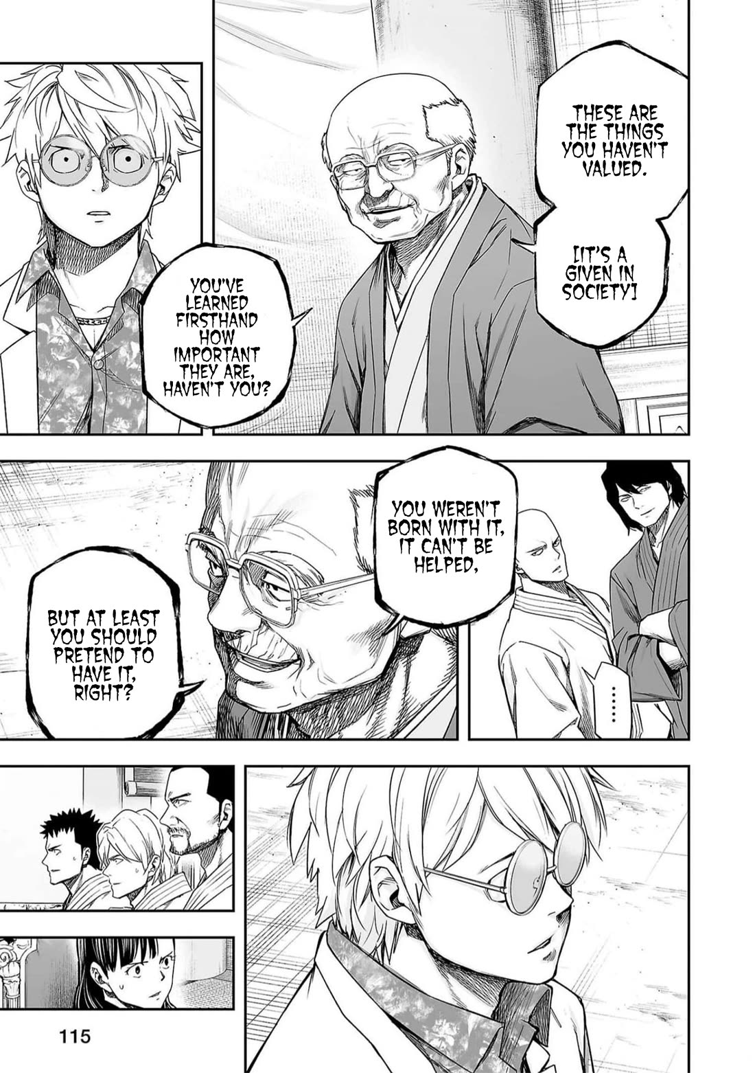 TSUYOSHI Chapter 194 page 7 - Chapter 194: Flexibility