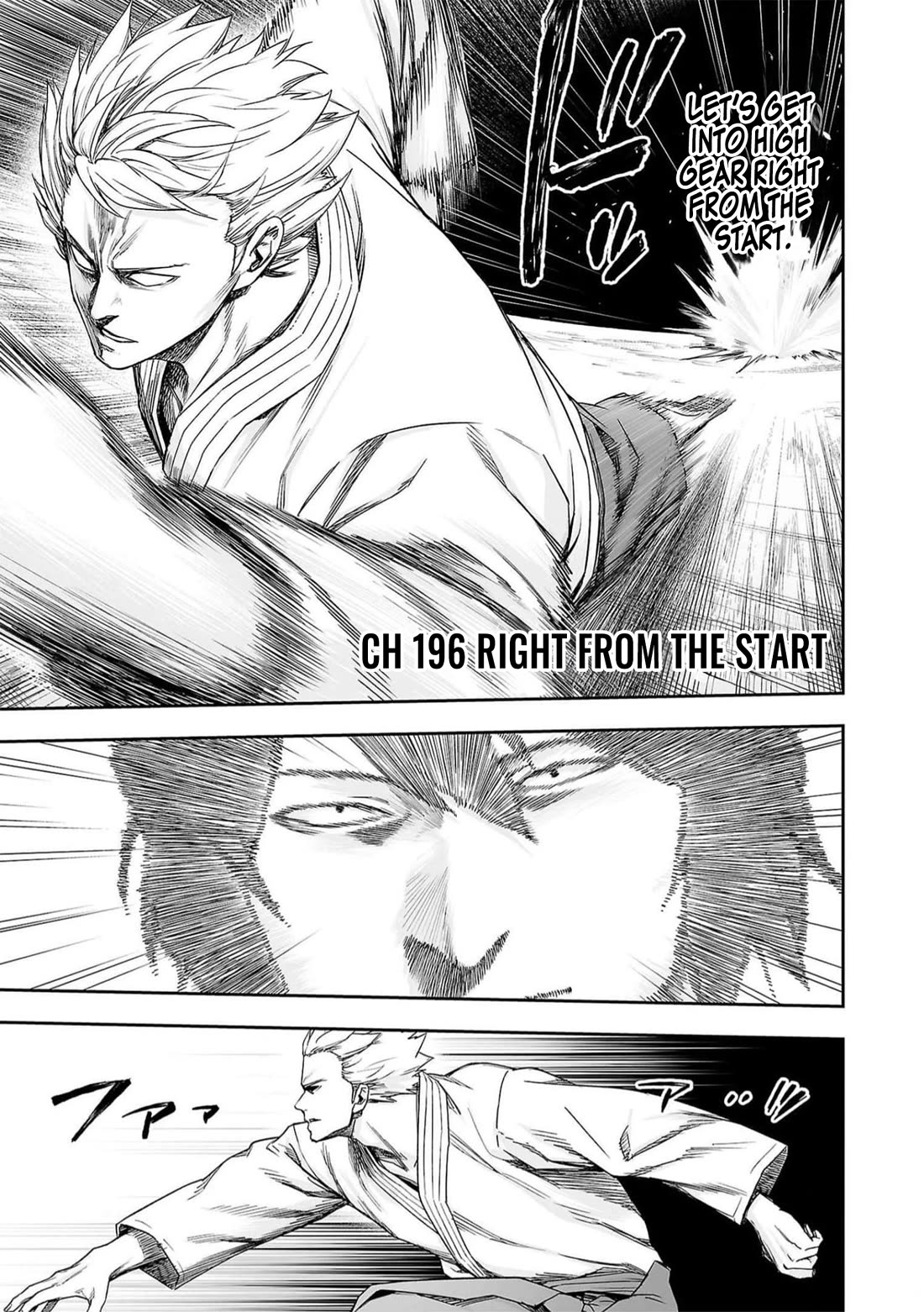 TSUYOSHI Chapter 196 page 1 - Chapter 196: Right From the Start