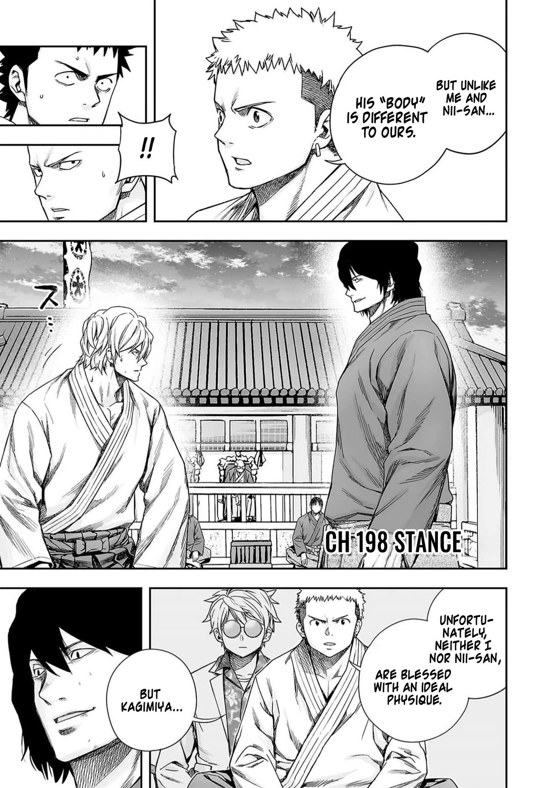TSUYOSHI Chapter 198 page 1 - Chapter 198: Stance