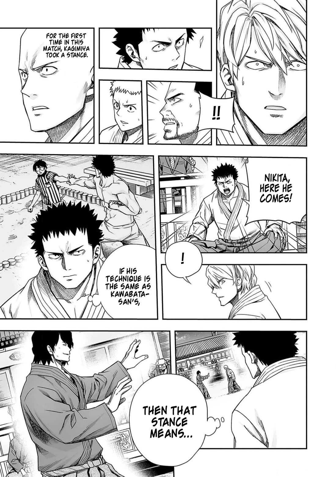 TSUYOSHI Chapter 198 page 9 - Chapter 198: Stance