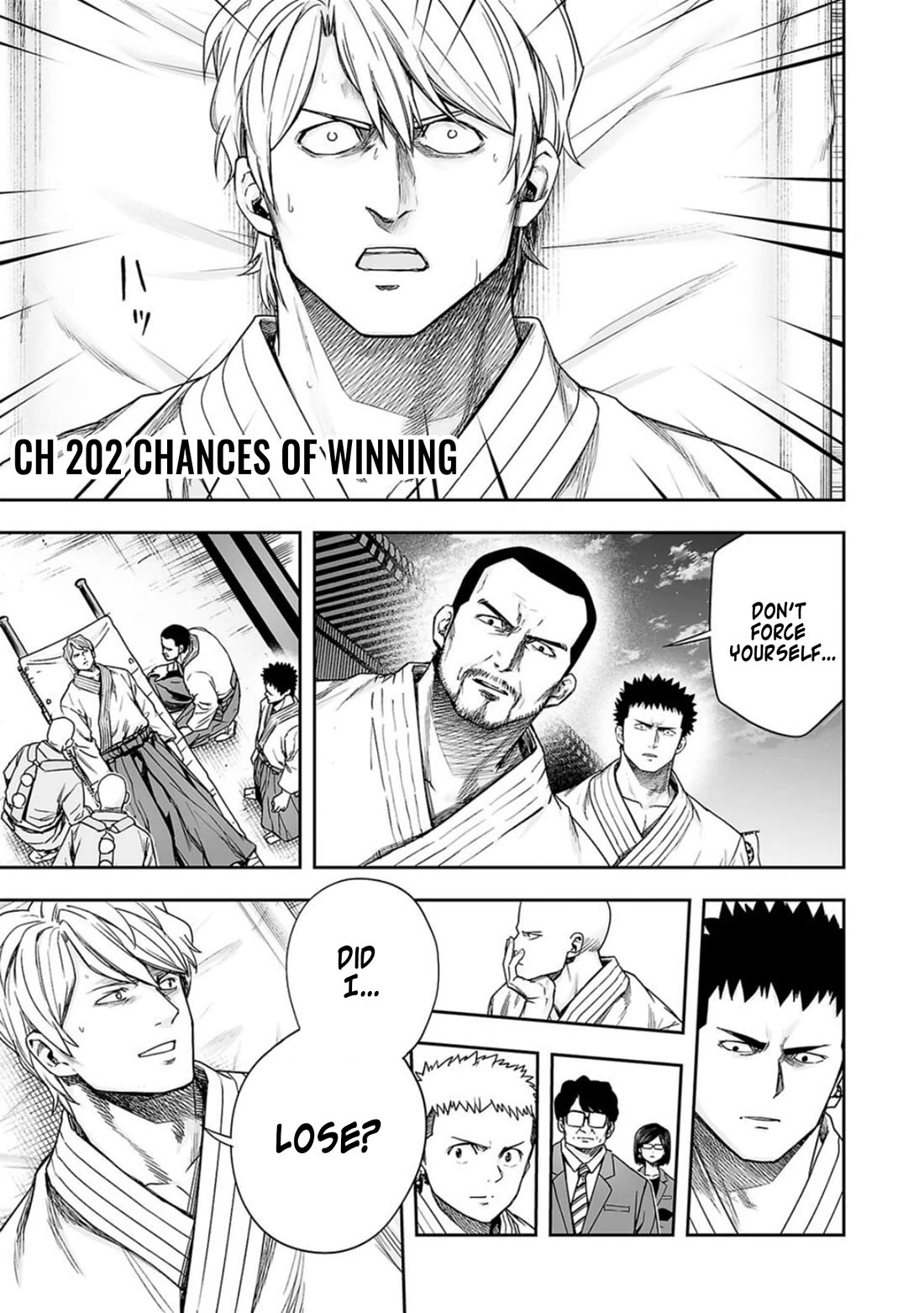 TSUYOSHI Chapter 202 page 1 - Chapter 202: Chance of Winning