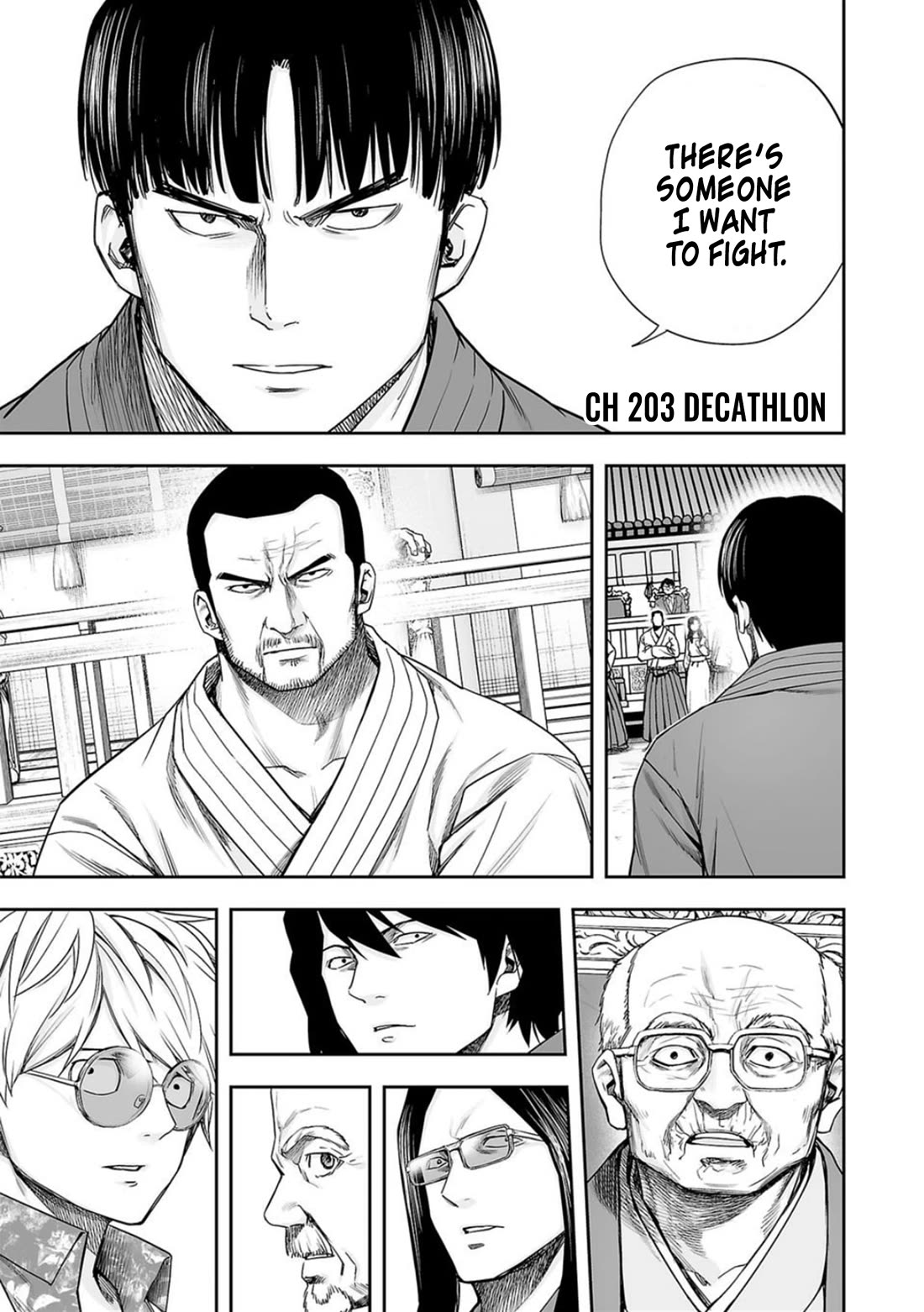 TSUYOSHI Chapter 203 page 1 - Chapter 203: Decathlon