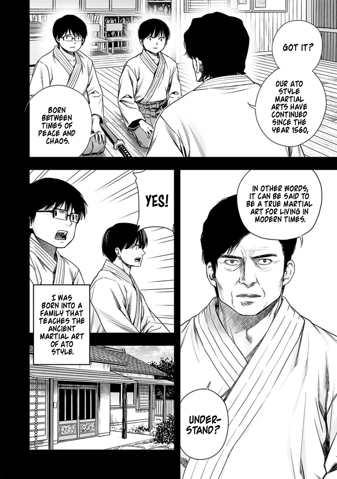 TSUYOSHI Chapter 204 page 4 - Chapter 204: Ato Style