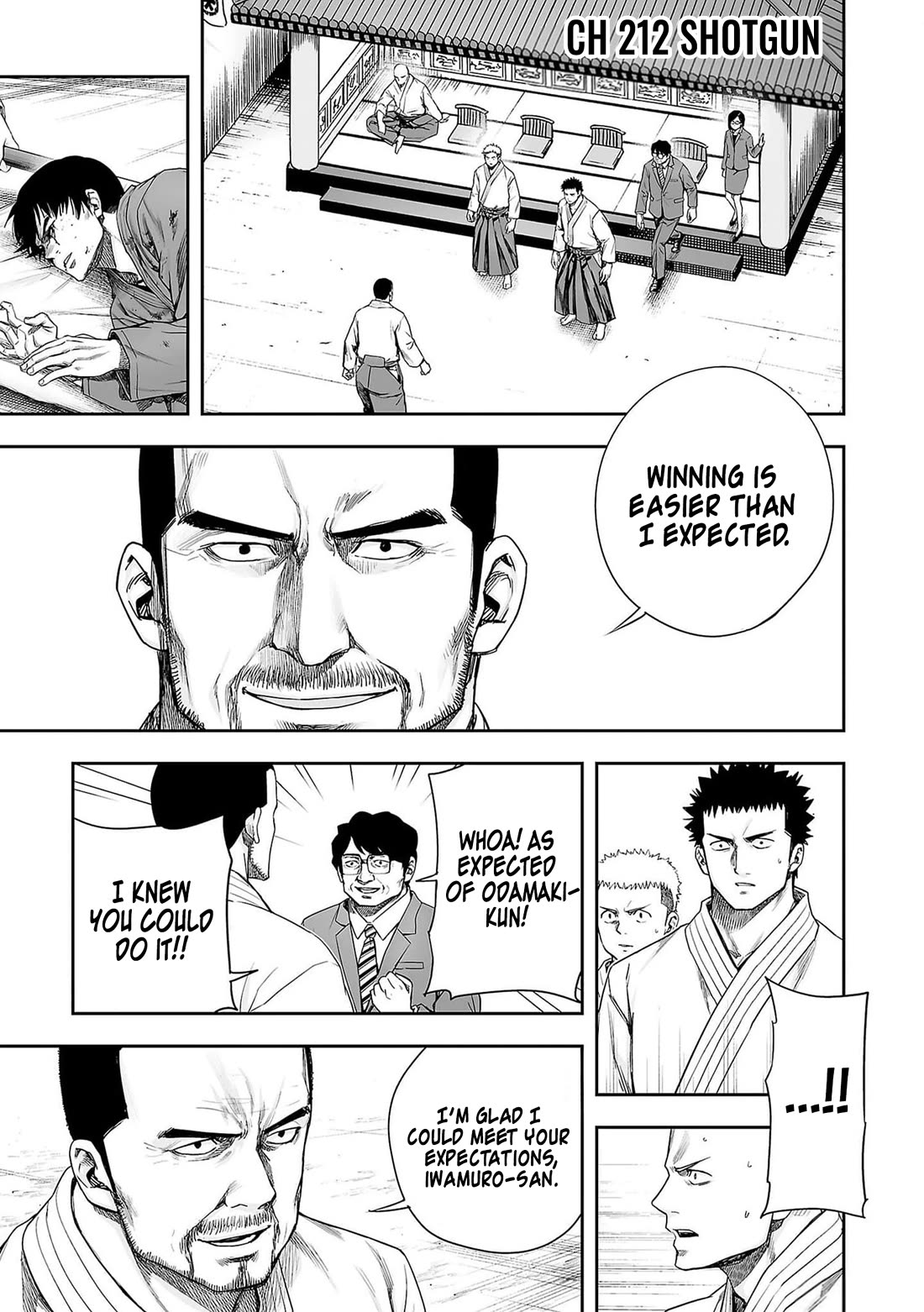 TSUYOSHI Chapter 212 page 1 - Chapter 212: Shotgun