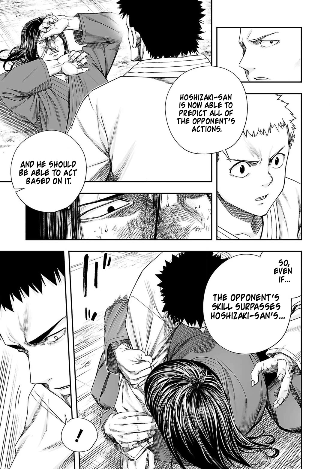 TSUYOSHI Chapter 218 page 11 - Chapter 218: Ground Fight