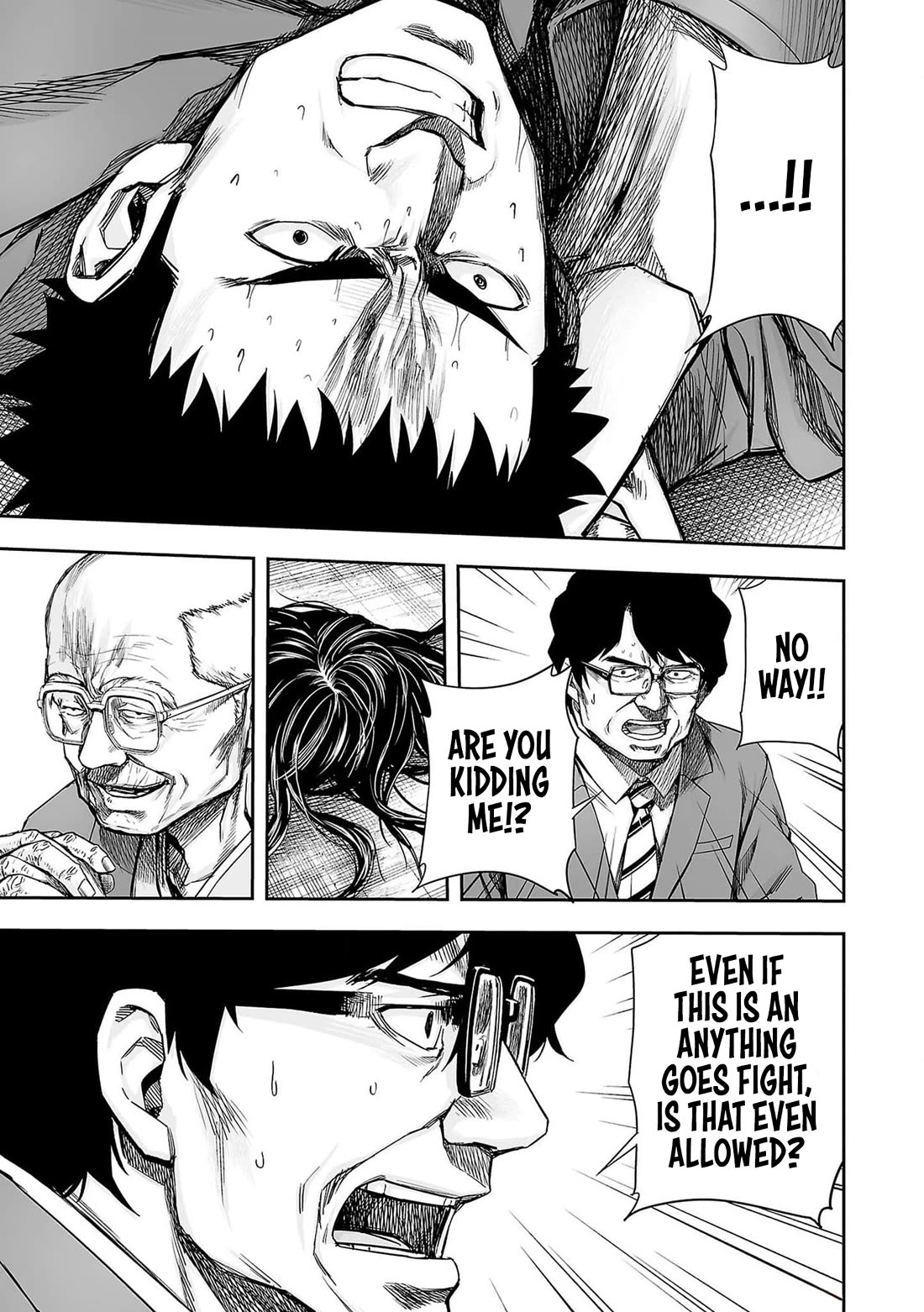 TSUYOSHI Chapter 218 page 17 - Chapter 218: Ground Fight