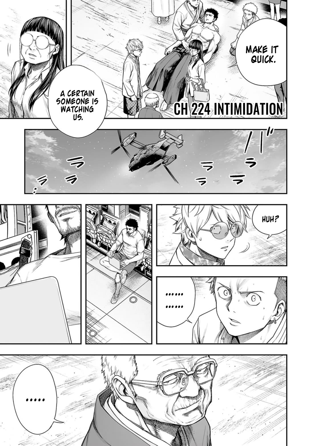 TSUYOSHI Chapter 224 page 1 - Chapter 224: Intimidation