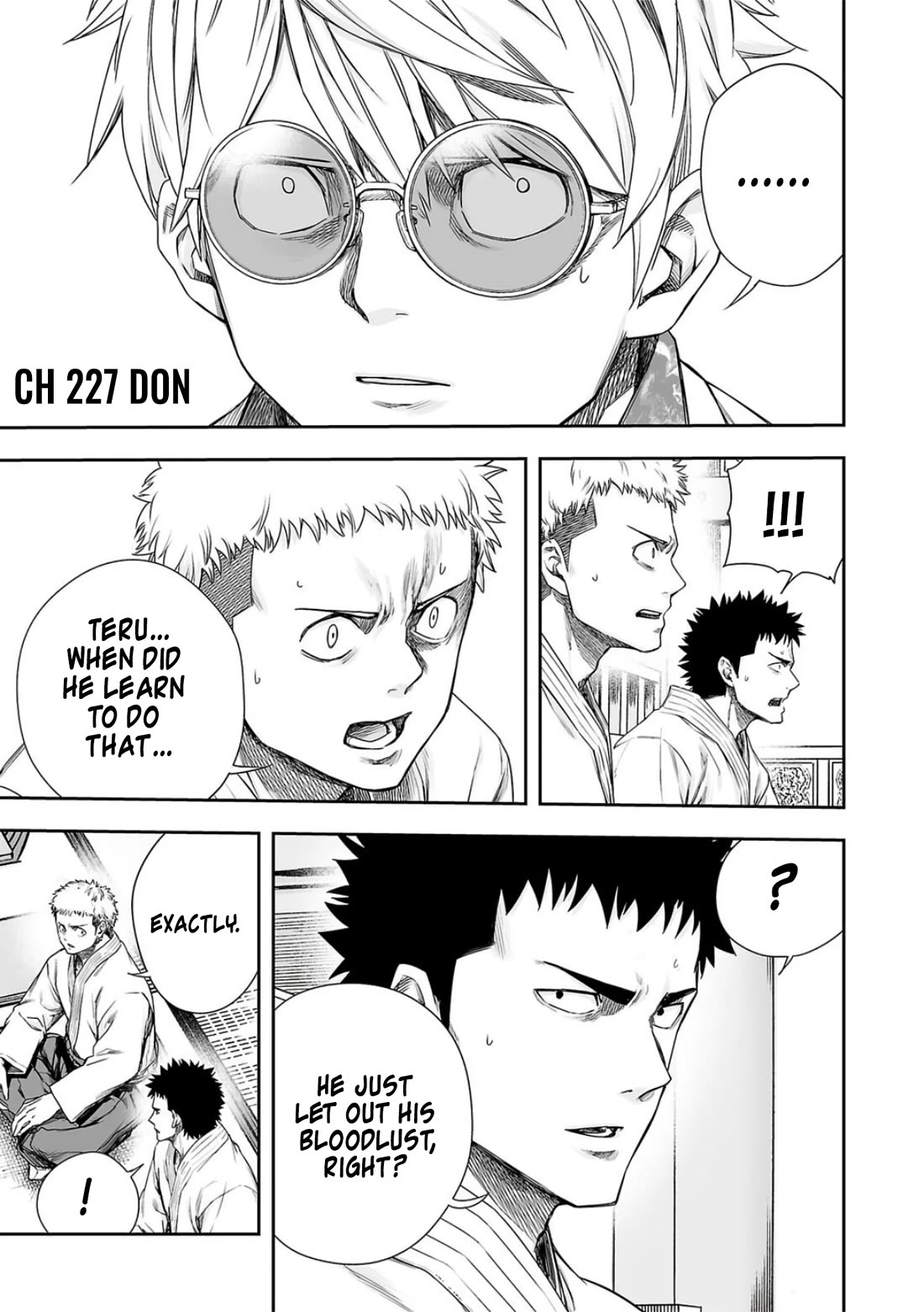 TSUYOSHI Chapter 227 page 1 - Chapter 227: Don (SFX)