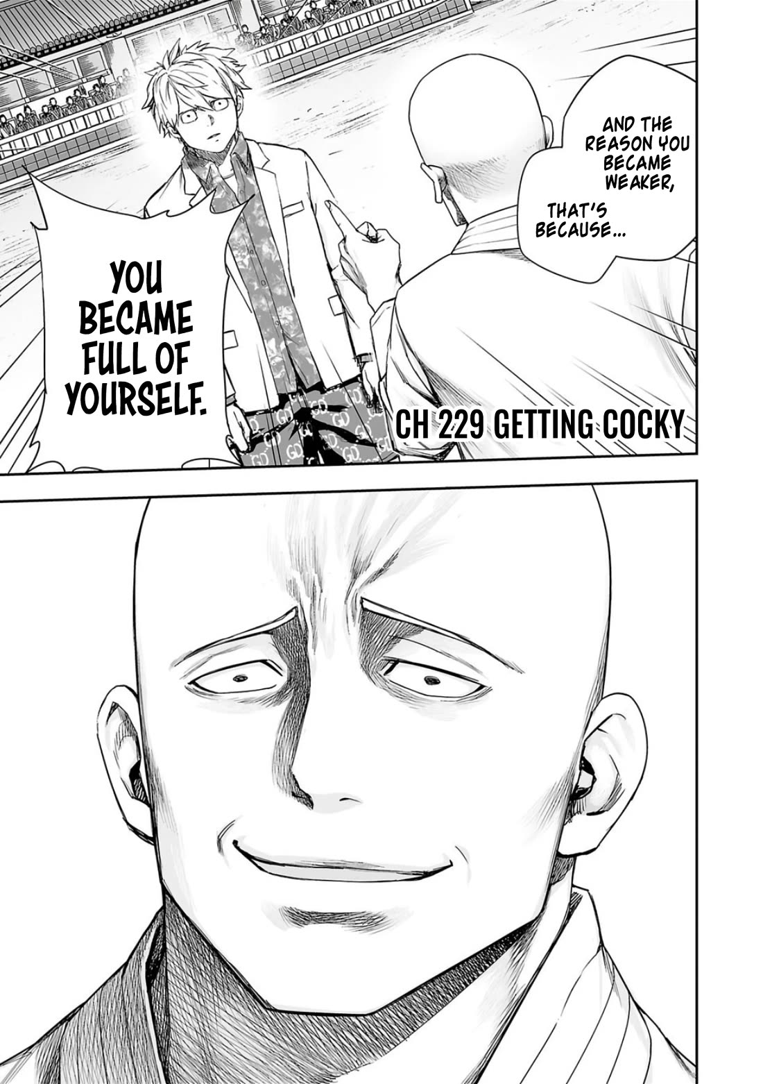 TSUYOSHI Chapter 229 page 1 - Chapter 229: Getting Cocky