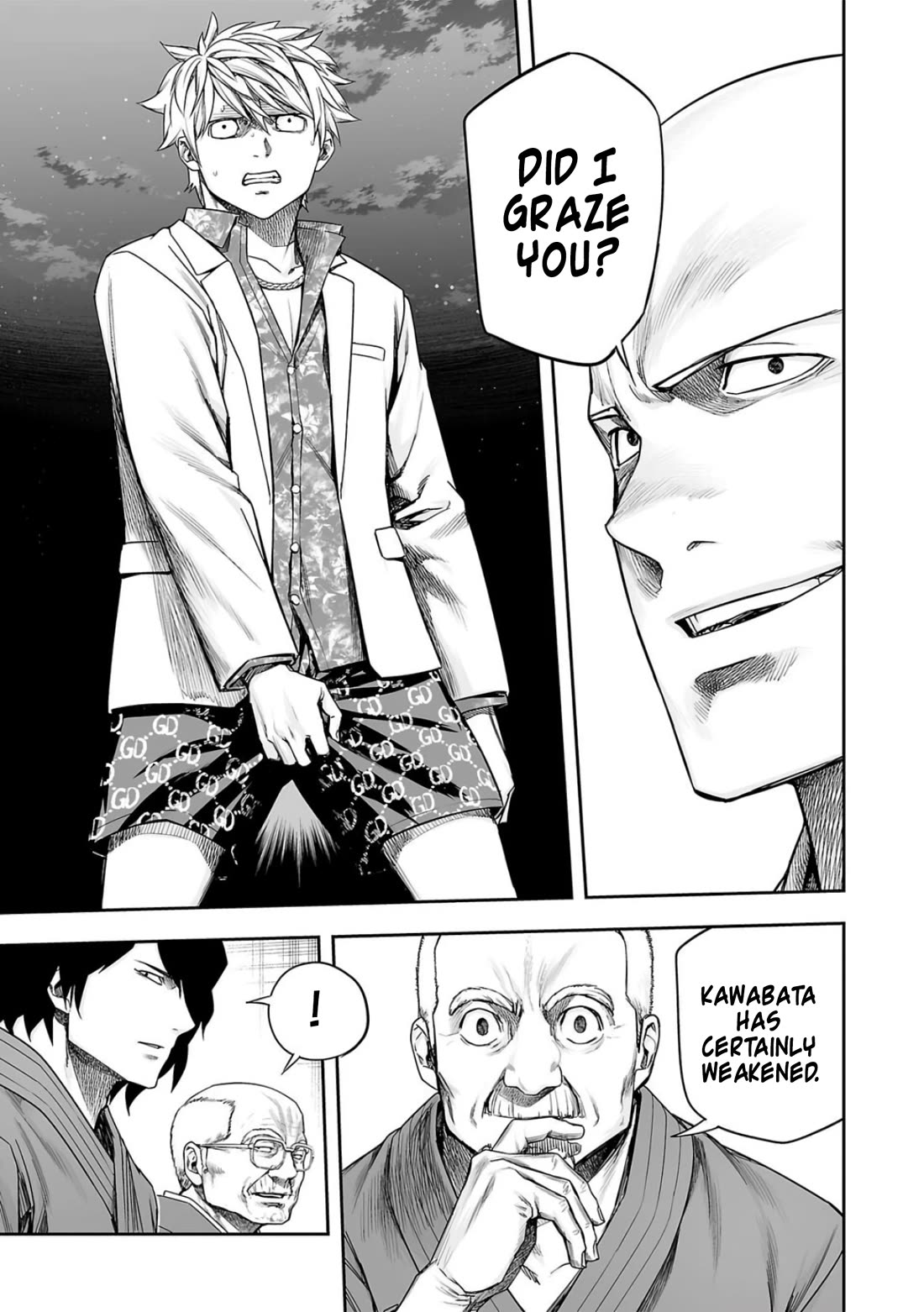 TSUYOSHI Chapter 230 page 12 - Chapter 230: Grazed