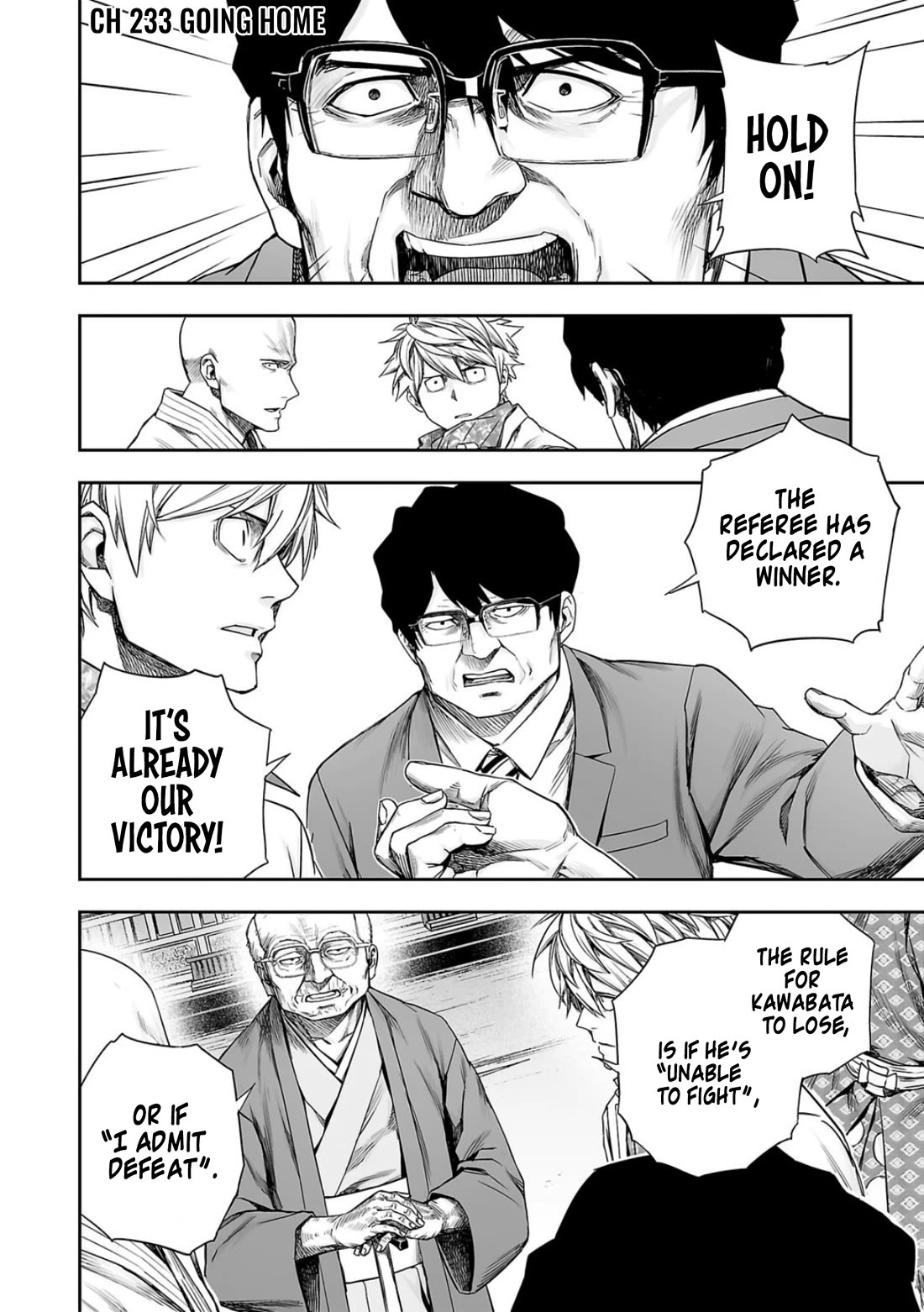 TSUYOSHI Chapter 233 page 1 - Chapter 233: Going Home