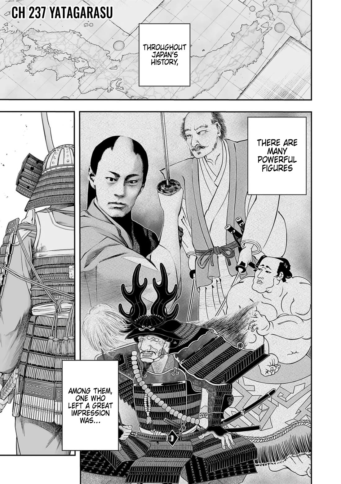 TSUYOSHI Chapter 237 page 1 - Chapter 237: Yatagarasu