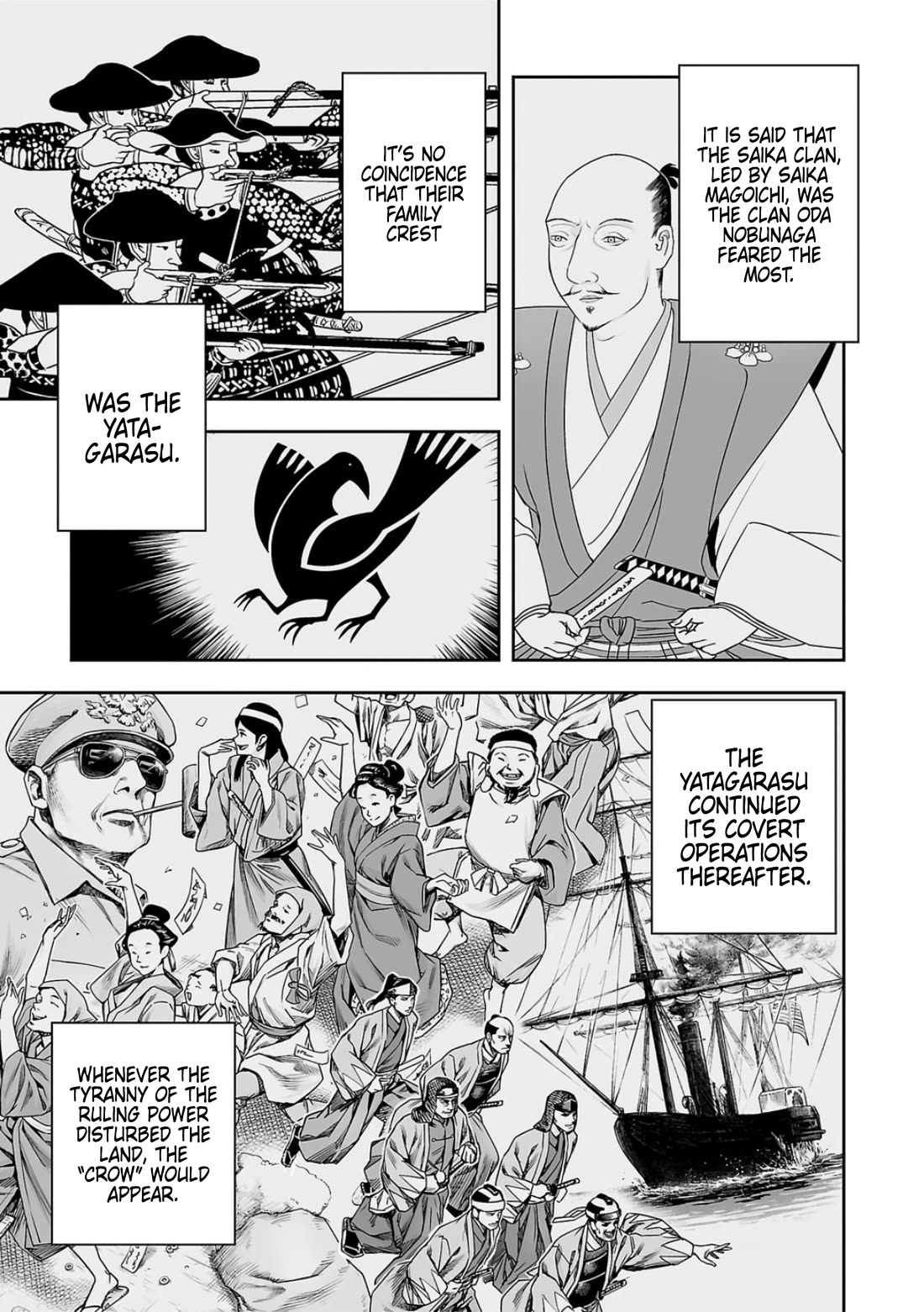 TSUYOSHI Chapter 237 page 11 - Chapter 237: Yatagarasu
