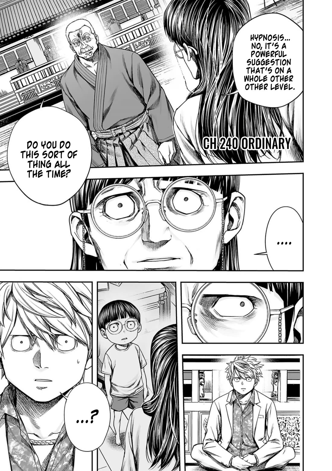 TSUYOSHI Chapter 240 page 1 - Chapter 240: Ordinary