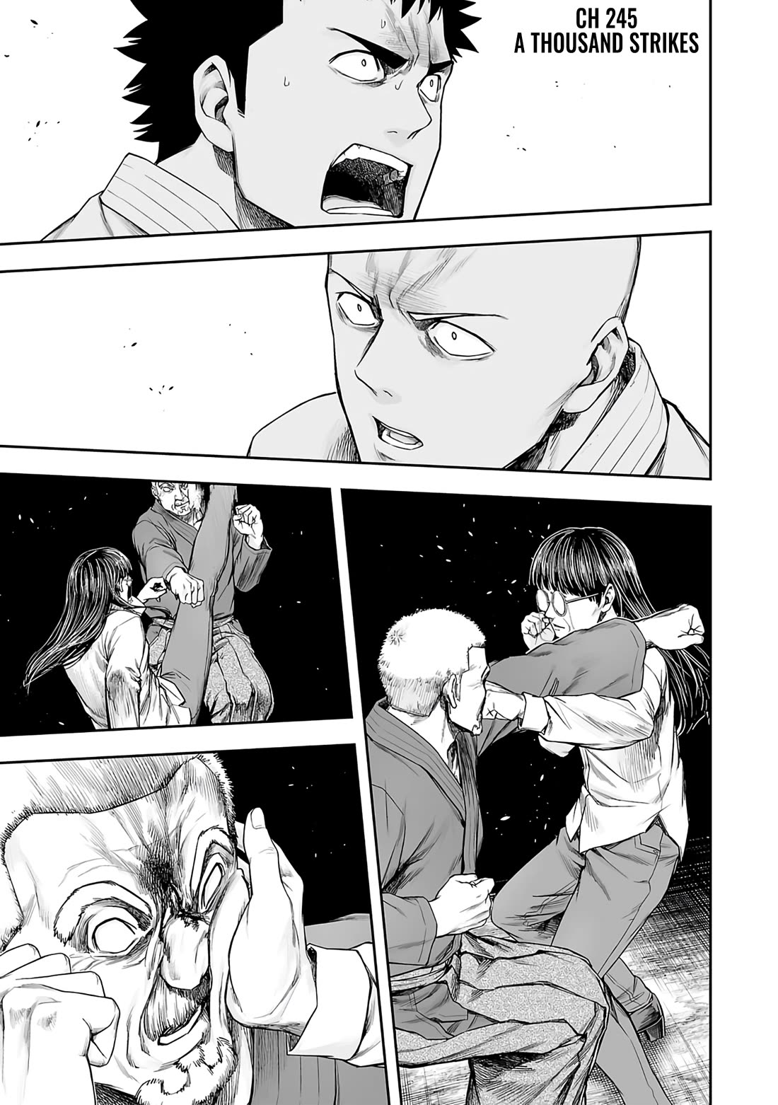 TSUYOSHI Chapter 245 page 1 - Chapter 245: A Thousand Strikes