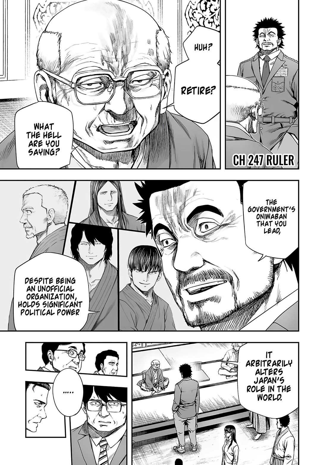 TSUYOSHI Chapter 247 page 1 - Chapter 247: Ruler