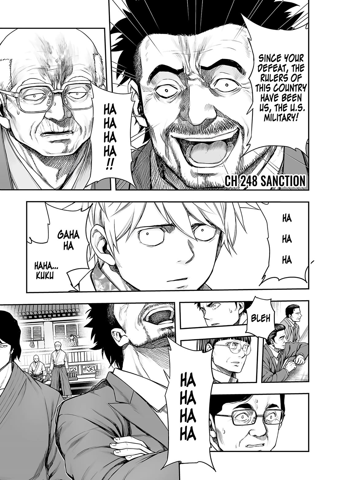 TSUYOSHI Chapter 248 page 1 - Chapter 248: Sanction
