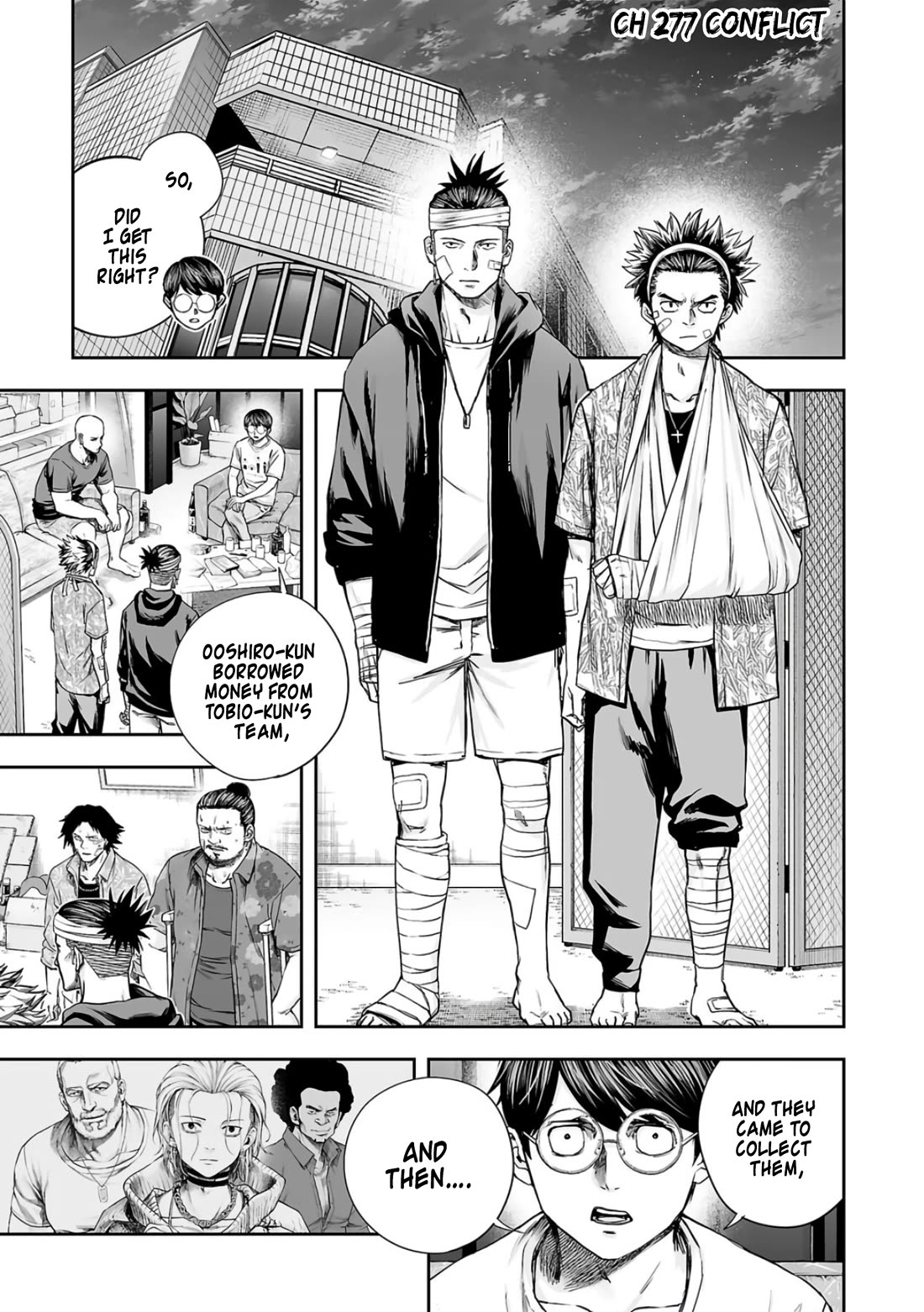 TSUYOSHI Chapter 277 page 1 - Chapter 277: Conflict