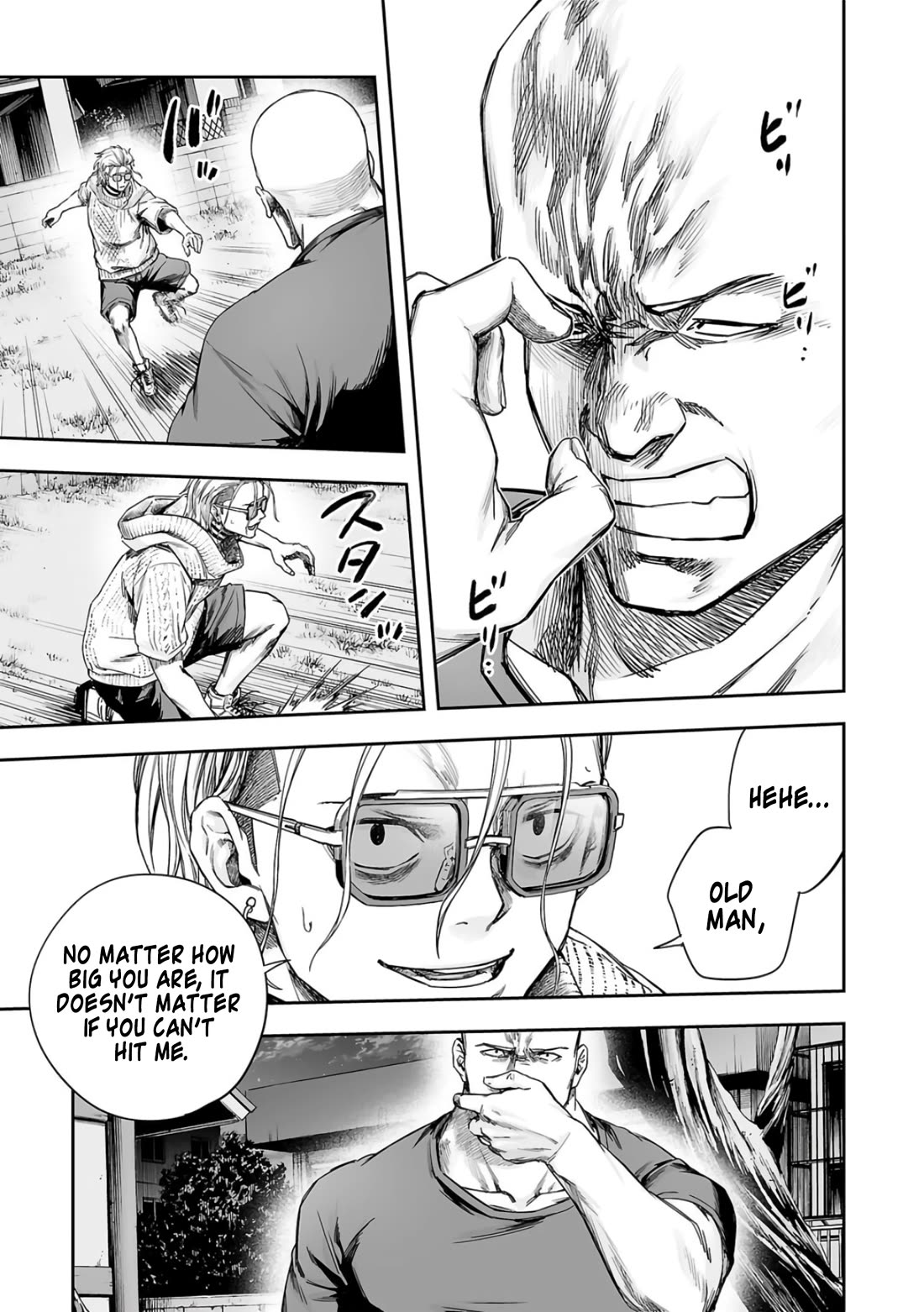 TSUYOSHI Chapter 278 page 11 - Chapter 278: Running Over