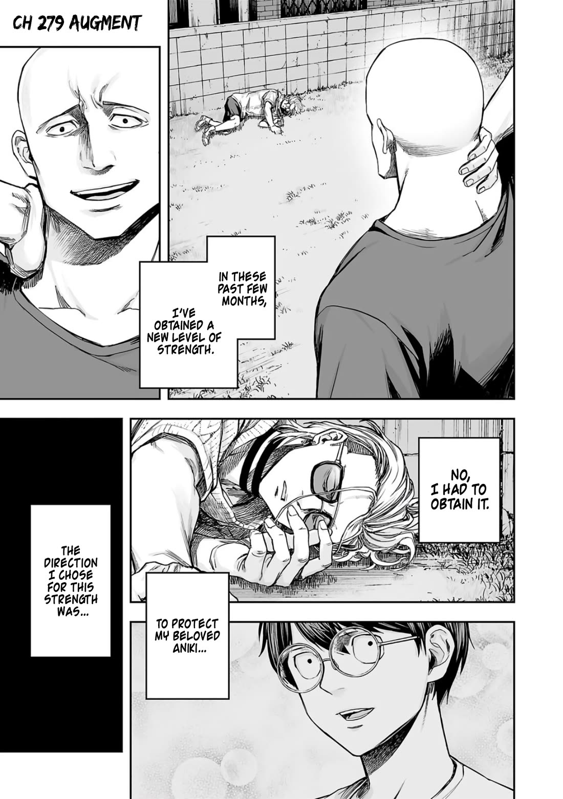 TSUYOSHI Chapter 279 page 1 - Chapter 279: Augment