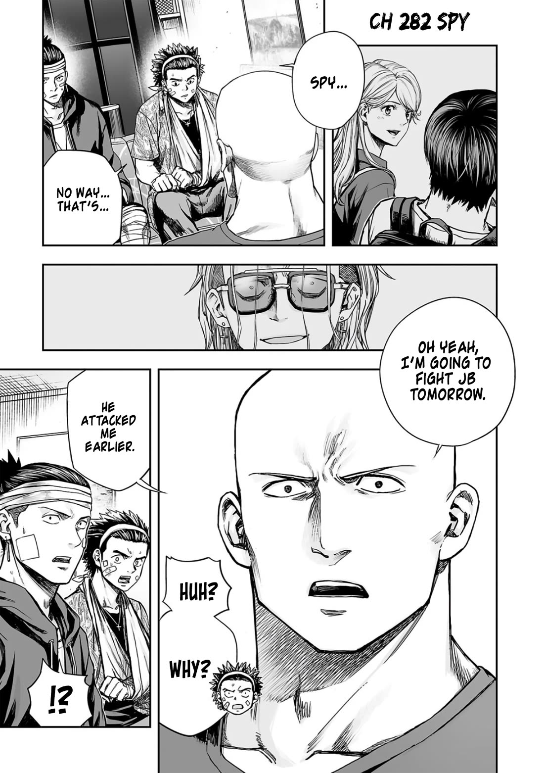 TSUYOSHI Chapter 282 page 1 - Chapter 282: Spy