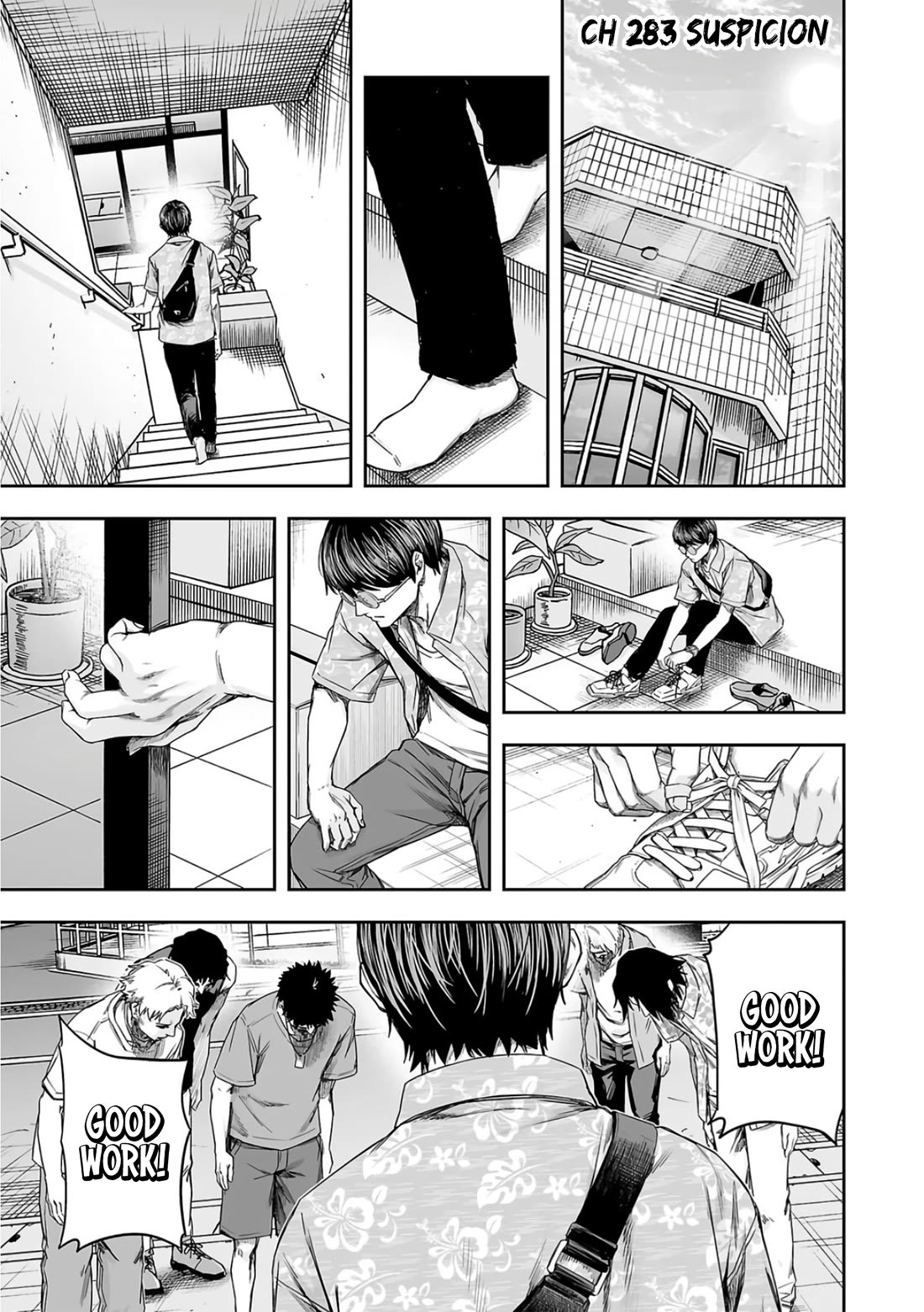 TSUYOSHI Chapter 283 page 1 - Chapter 283: Suspicion