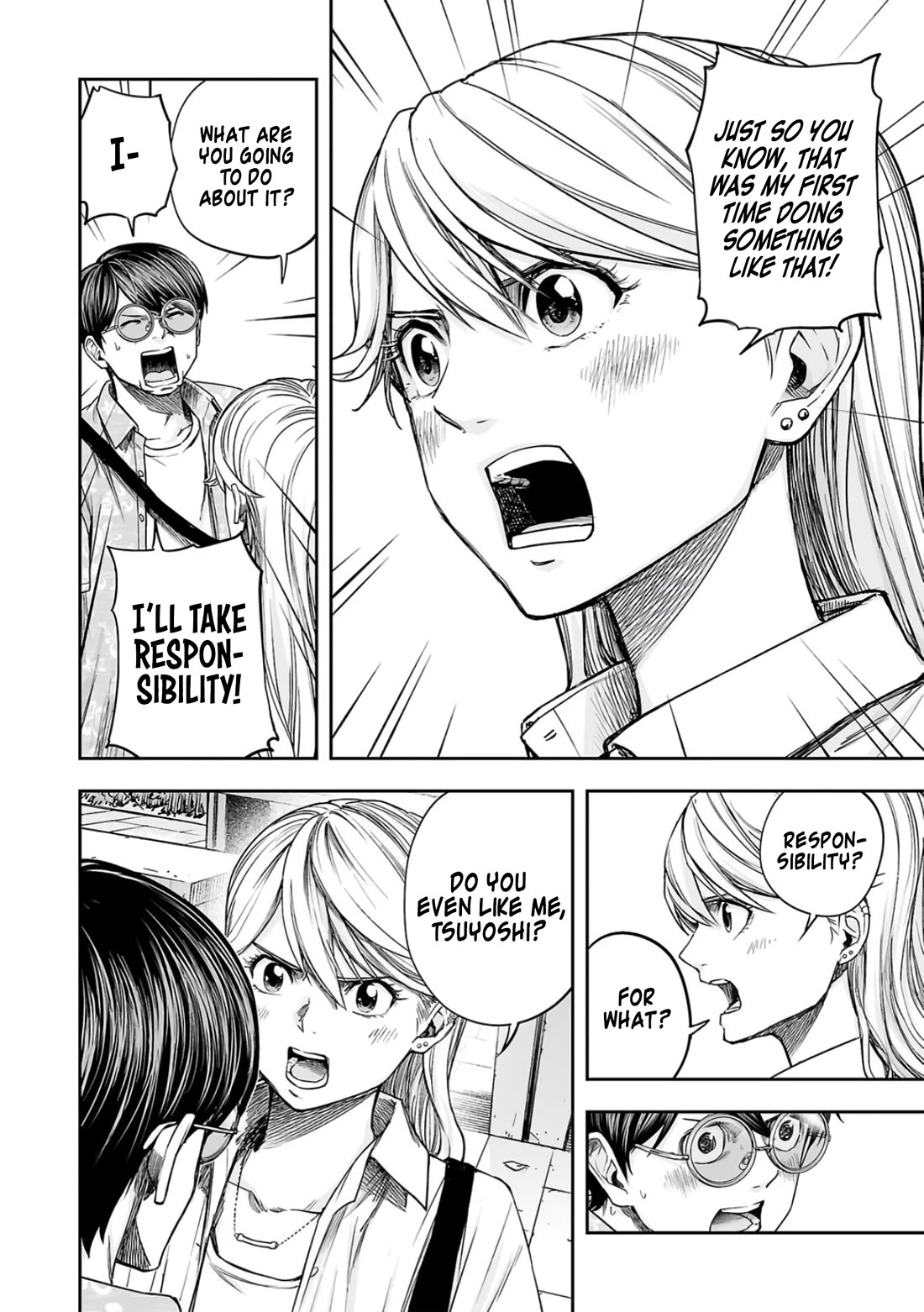 TSUYOSHI Chapter 284 page 4 - Chapter 284: Kiss