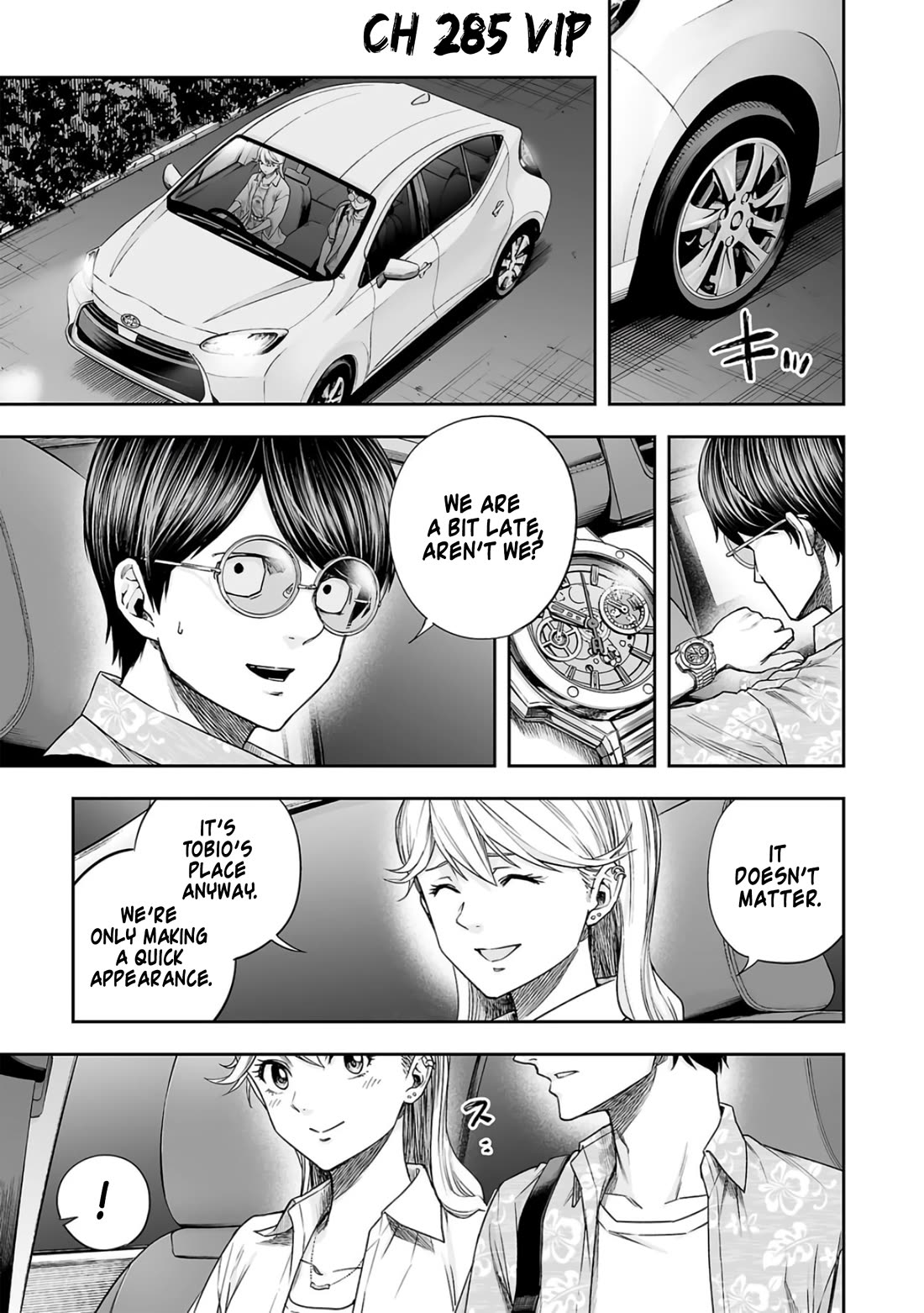 TSUYOSHI Chapter 285 page 1 - Chapter 285: VIP