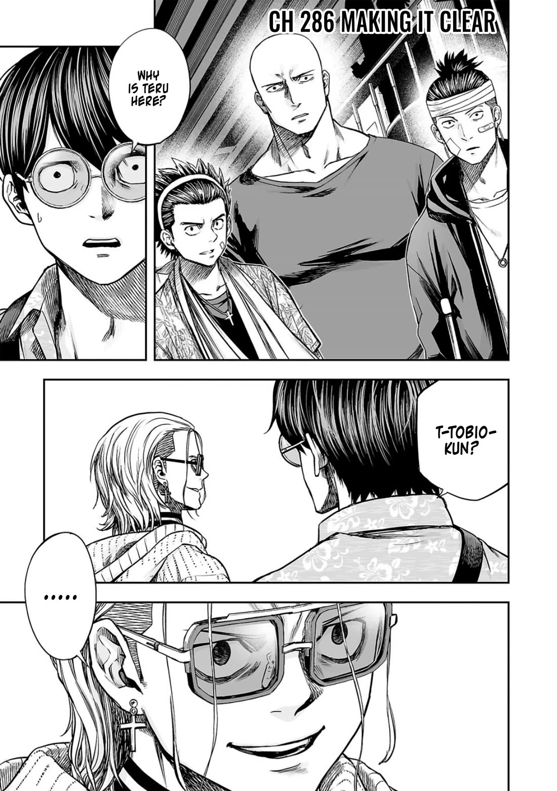TSUYOSHI Chapter 286 page 1 - Chapter 286: Making It Clear