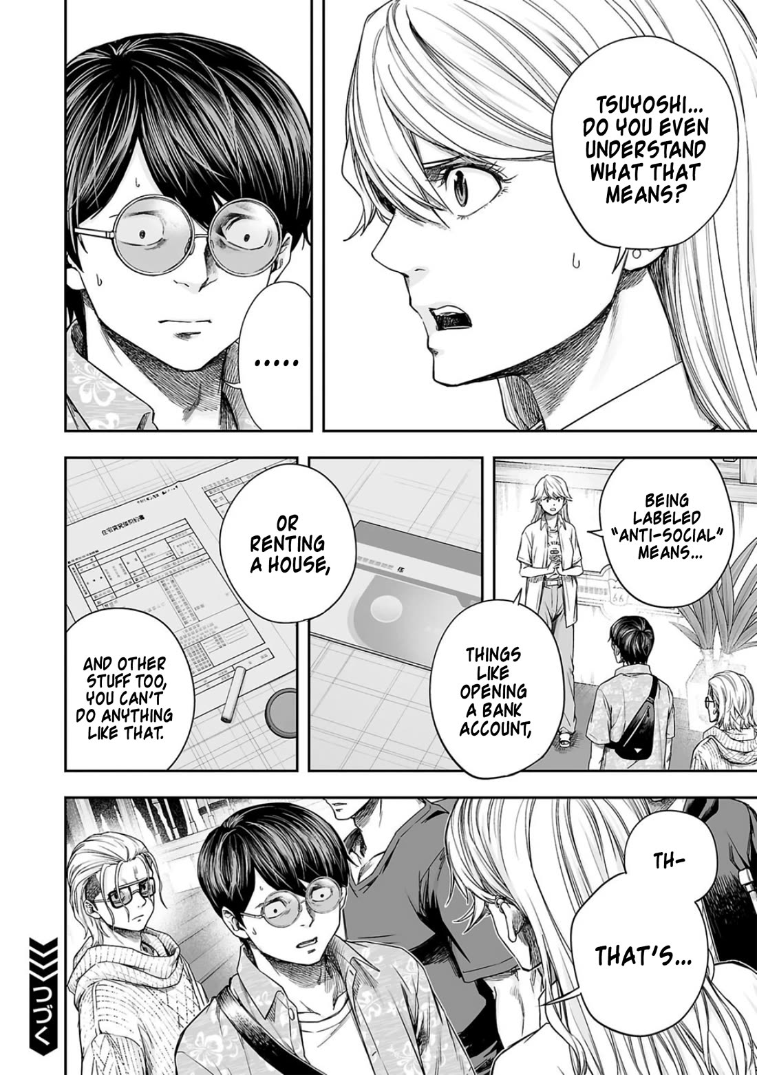 TSUYOSHI Chapter 287 page 12 - Chapter 287: Hansha (Anti-Social Forces)