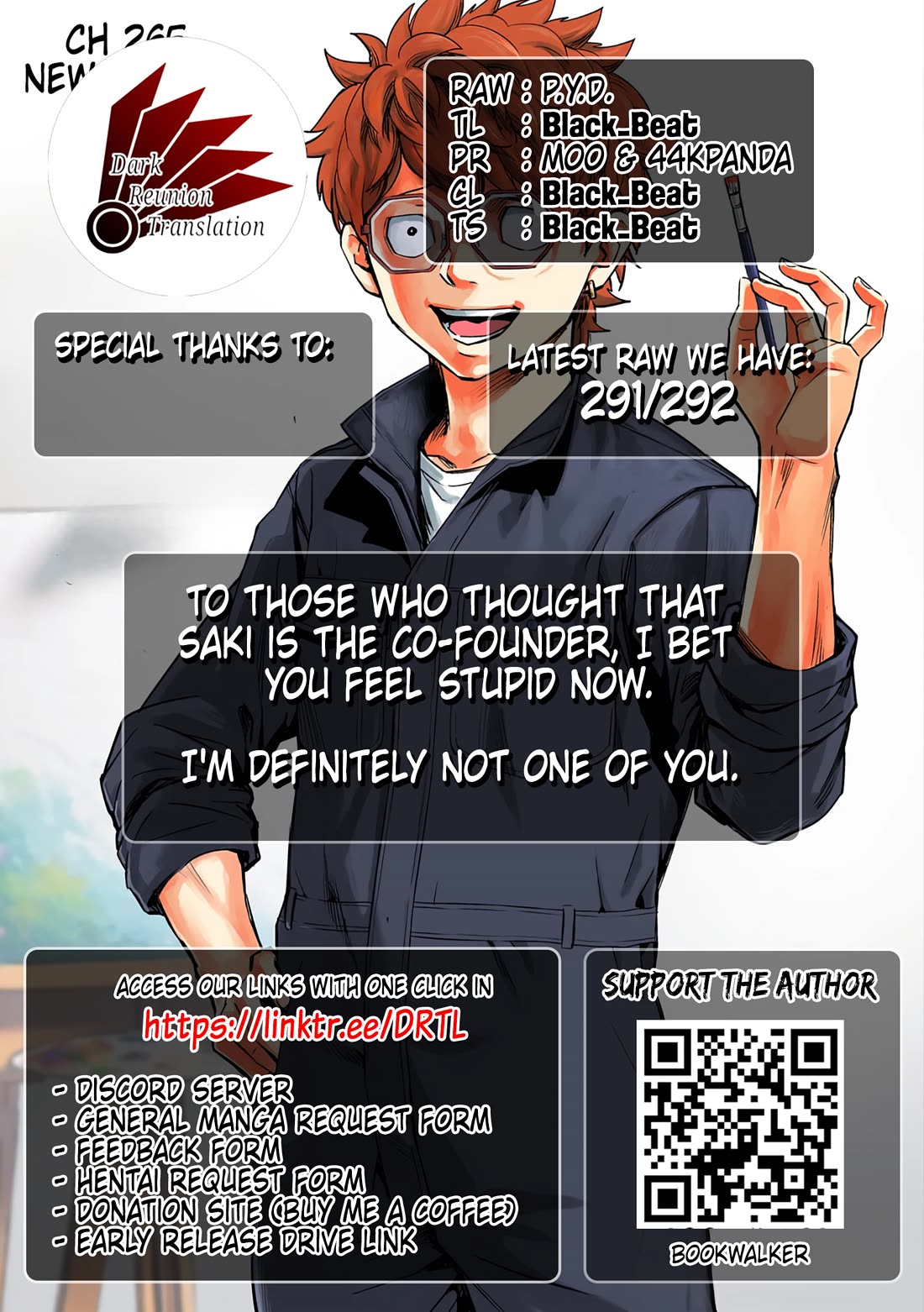 TSUYOSHI Chapter 291 page 16 - Chapter 291: Broken Heart