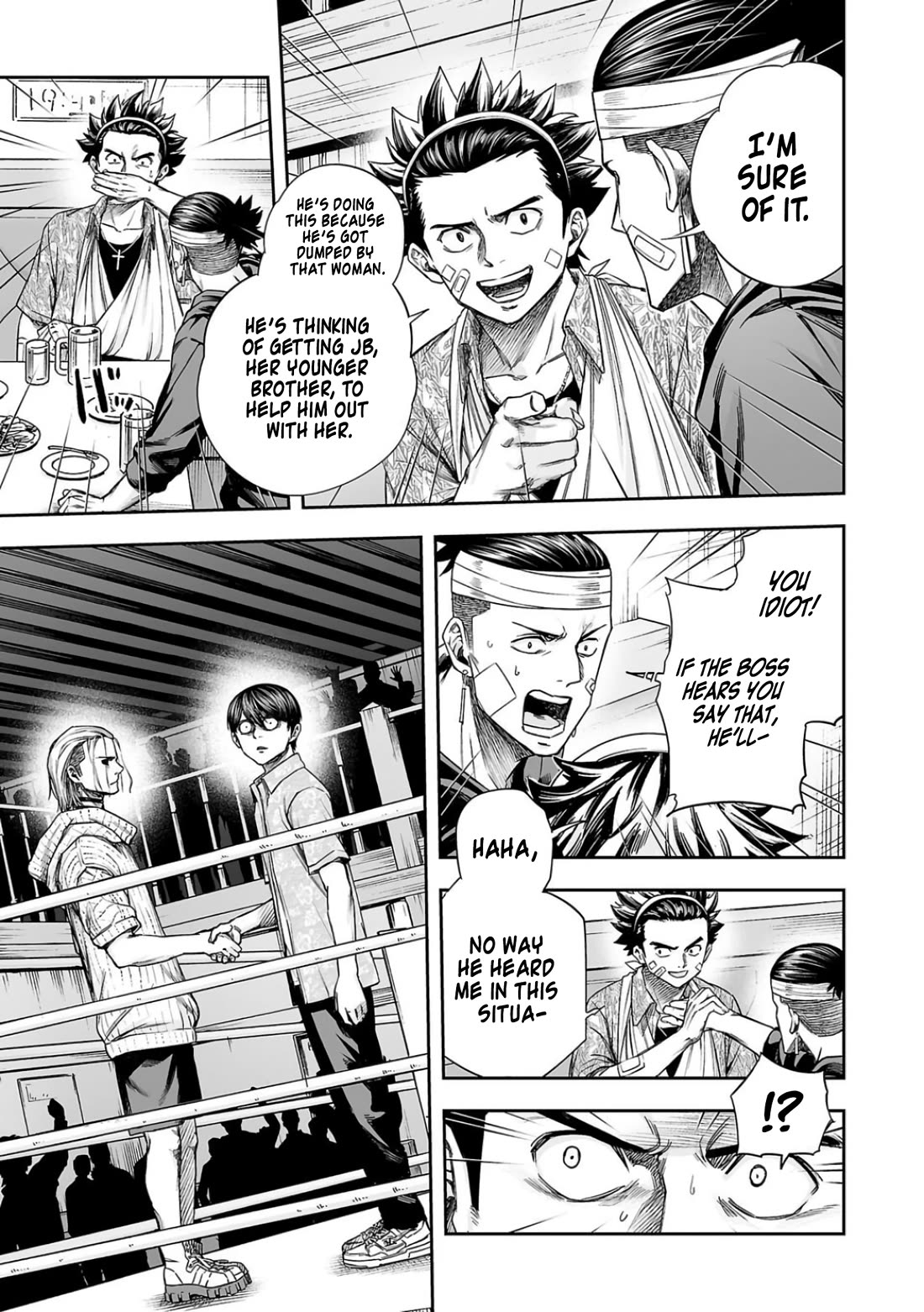 TSUYOSHI Chapter 296 page 7 - Chapter 296: Bullseye