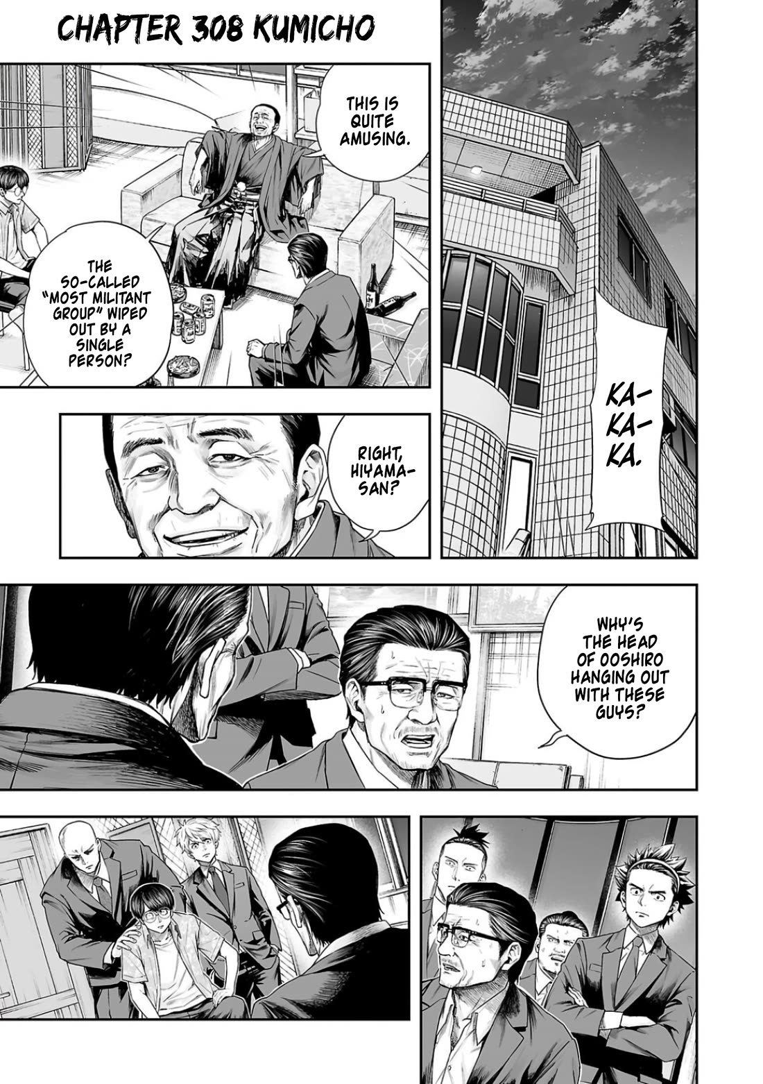 TSUYOSHI Chapter 308 page 1 - Chapter 308: Kumicho