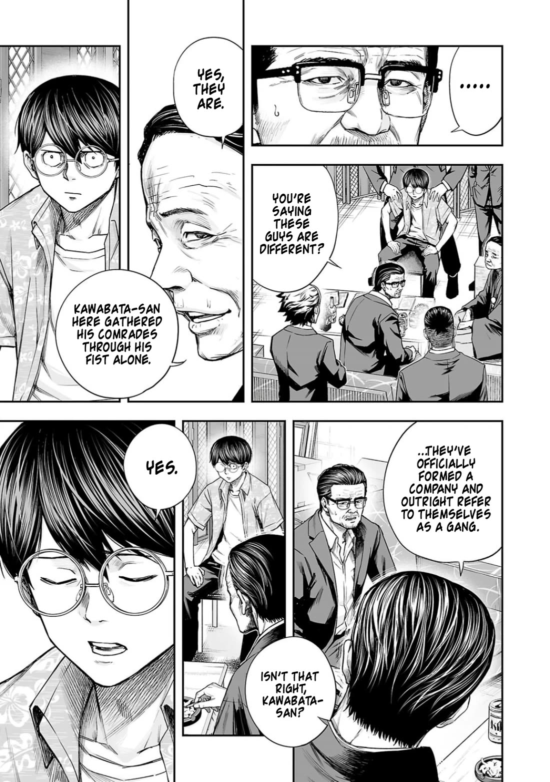 TSUYOSHI Chapter 308 page 3 - Chapter 308: Kumicho