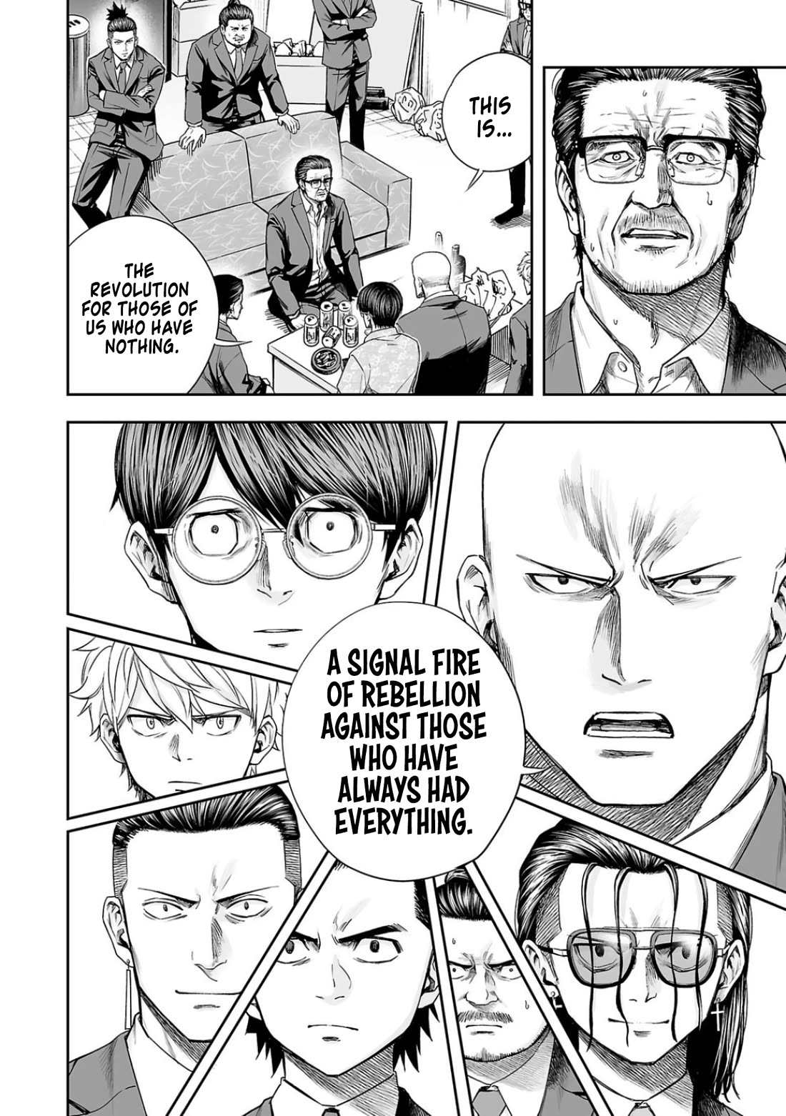 TSUYOSHI Chapter 309 page 10 - Chapter 309: Revolt From Below