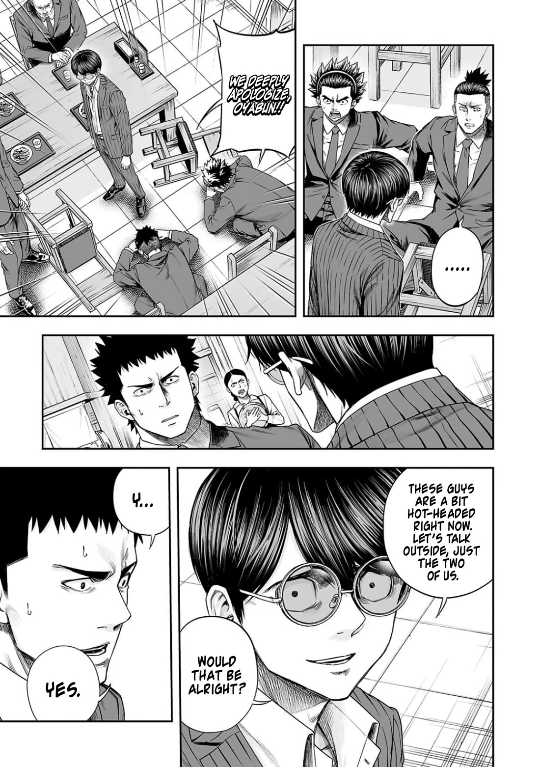 TSUYOSHI Chapter 313 page 7 - Chapter 313: Play Yakuza