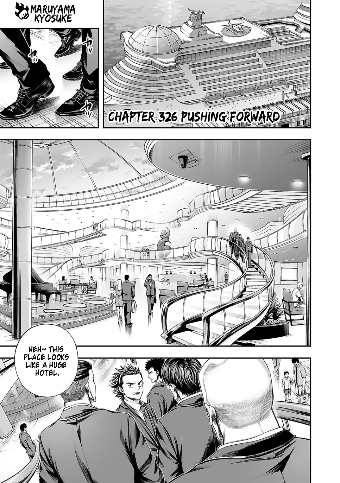 TSUYOSHI Chapter 326 page 1 - Chapter 326: Pushing Forward