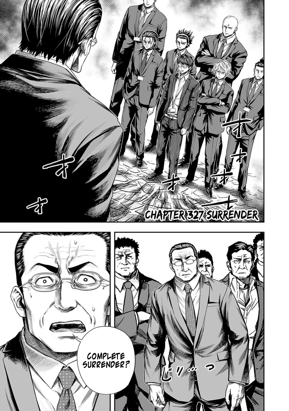TSUYOSHI Chapter 327 page 1 - Chapter 327: Surrender