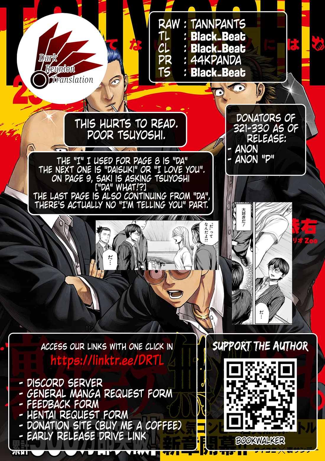 TSUYOSHI Chapter 328 page 11 - Chapter 328: Broken Heart