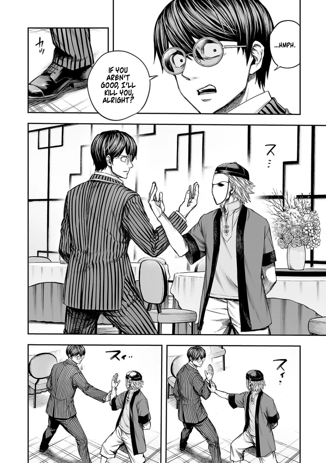 TSUYOSHI Chapter 334 page 10 - Chapter 334: Pushing Hands
