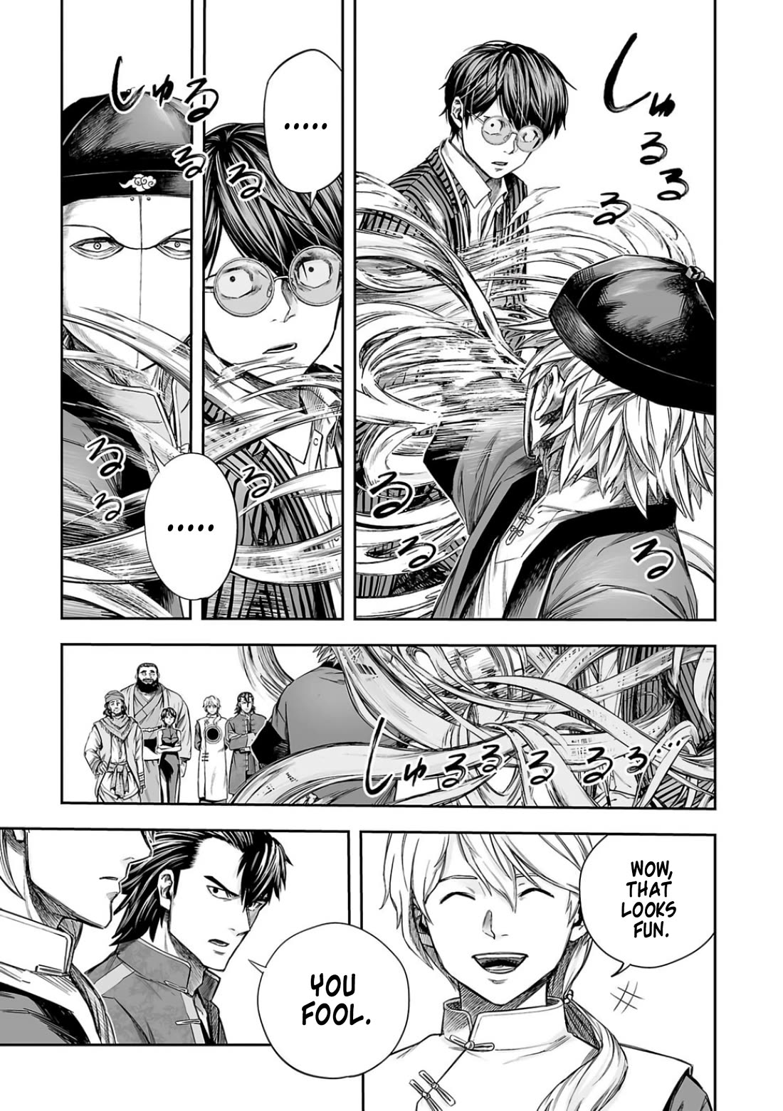 TSUYOSHI Chapter 334 page 11 - Chapter 334: Pushing Hands