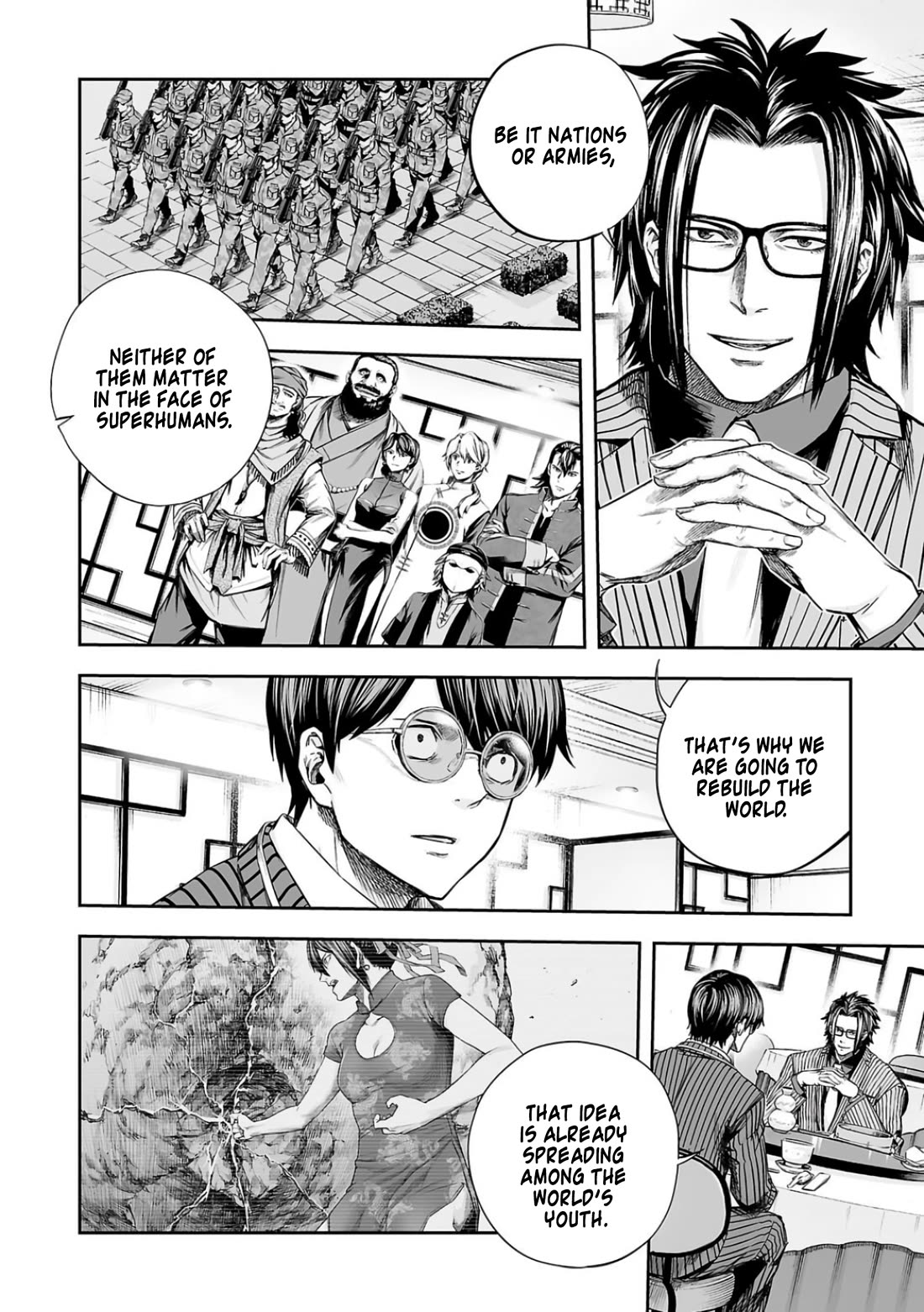 TSUYOSHI Chapter 334 page 2 - Chapter 334: Pushing Hands