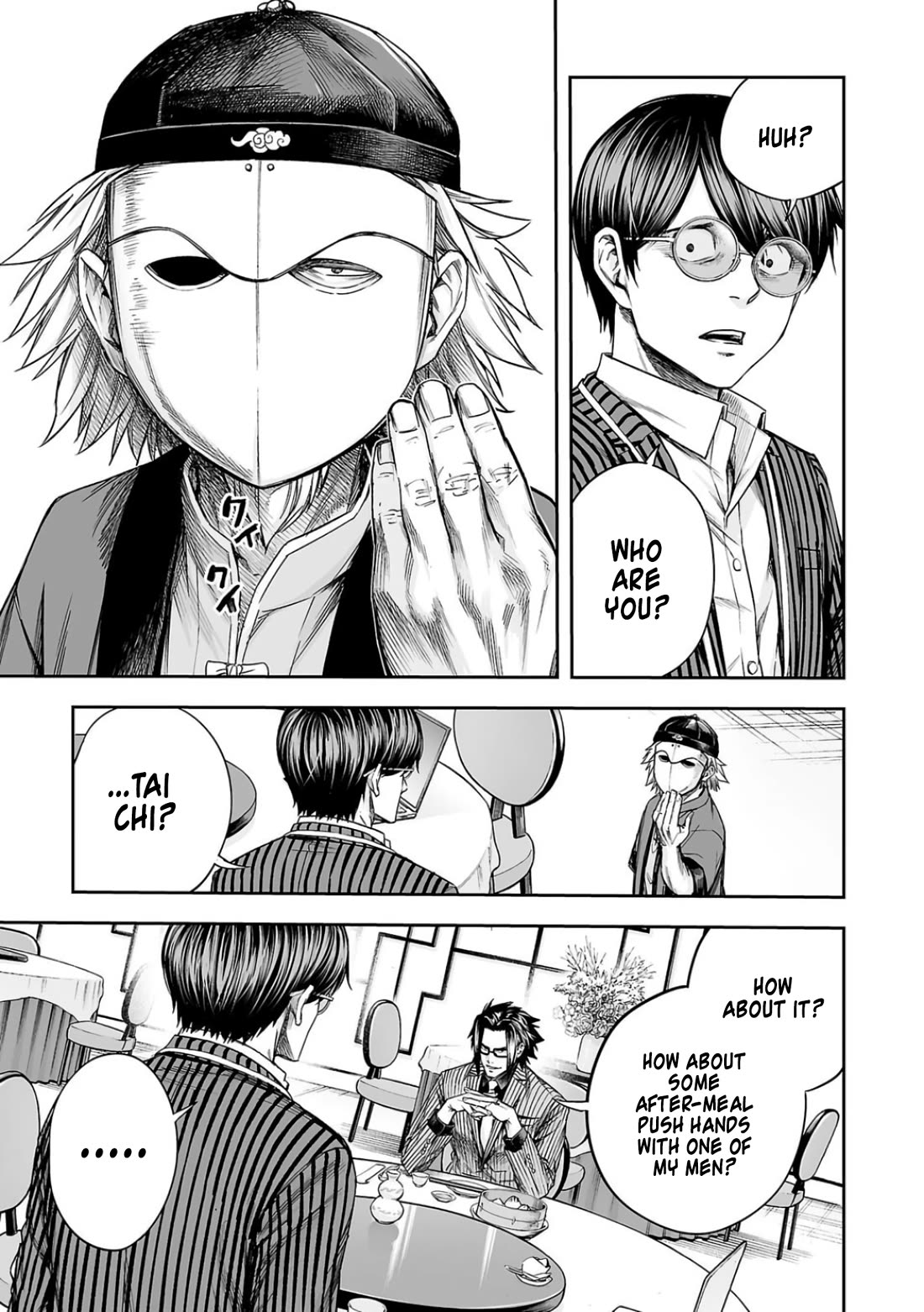 TSUYOSHI Chapter 334 page 9 - Chapter 334: Pushing Hands