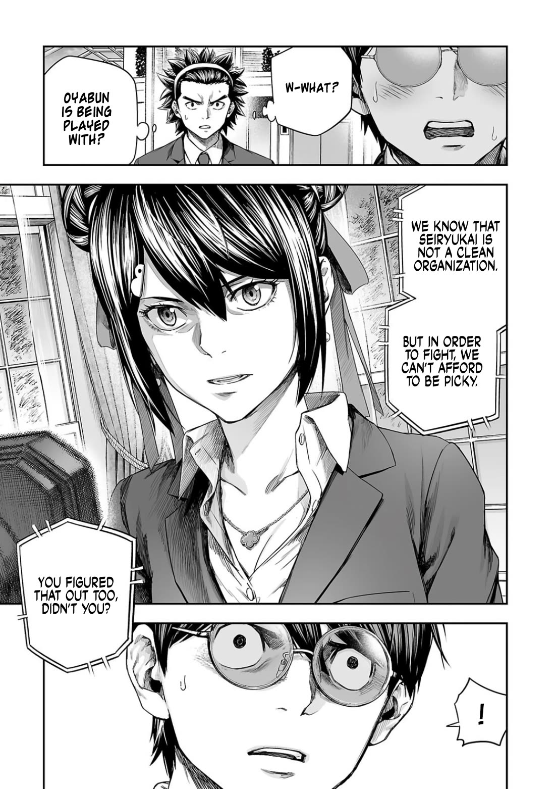 TSUYOSHI Chapter 338 page 11 - Chapter 338: World Revolution Council