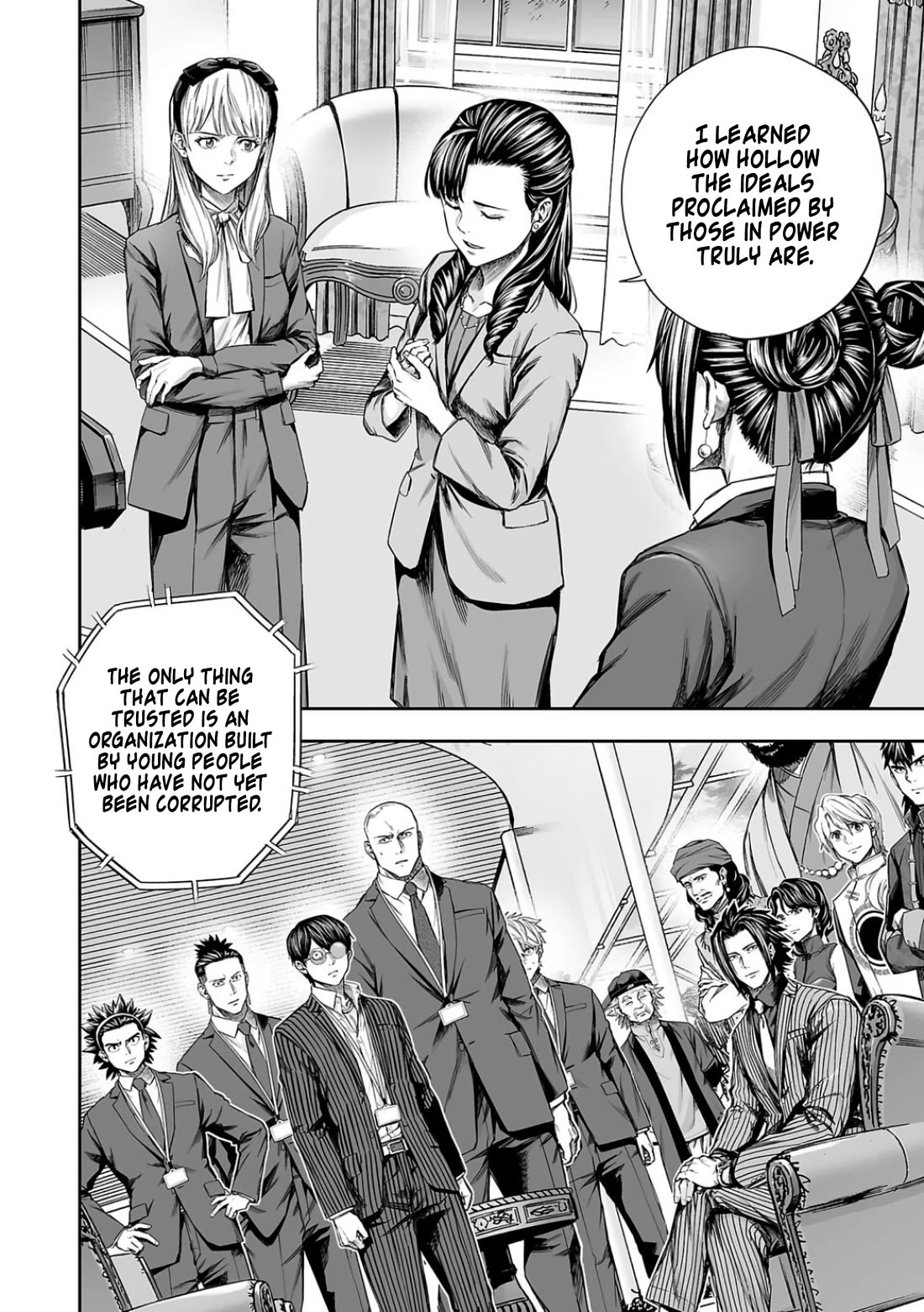 TSUYOSHI Chapter 338 page 4 - Chapter 338: World Revolution Council