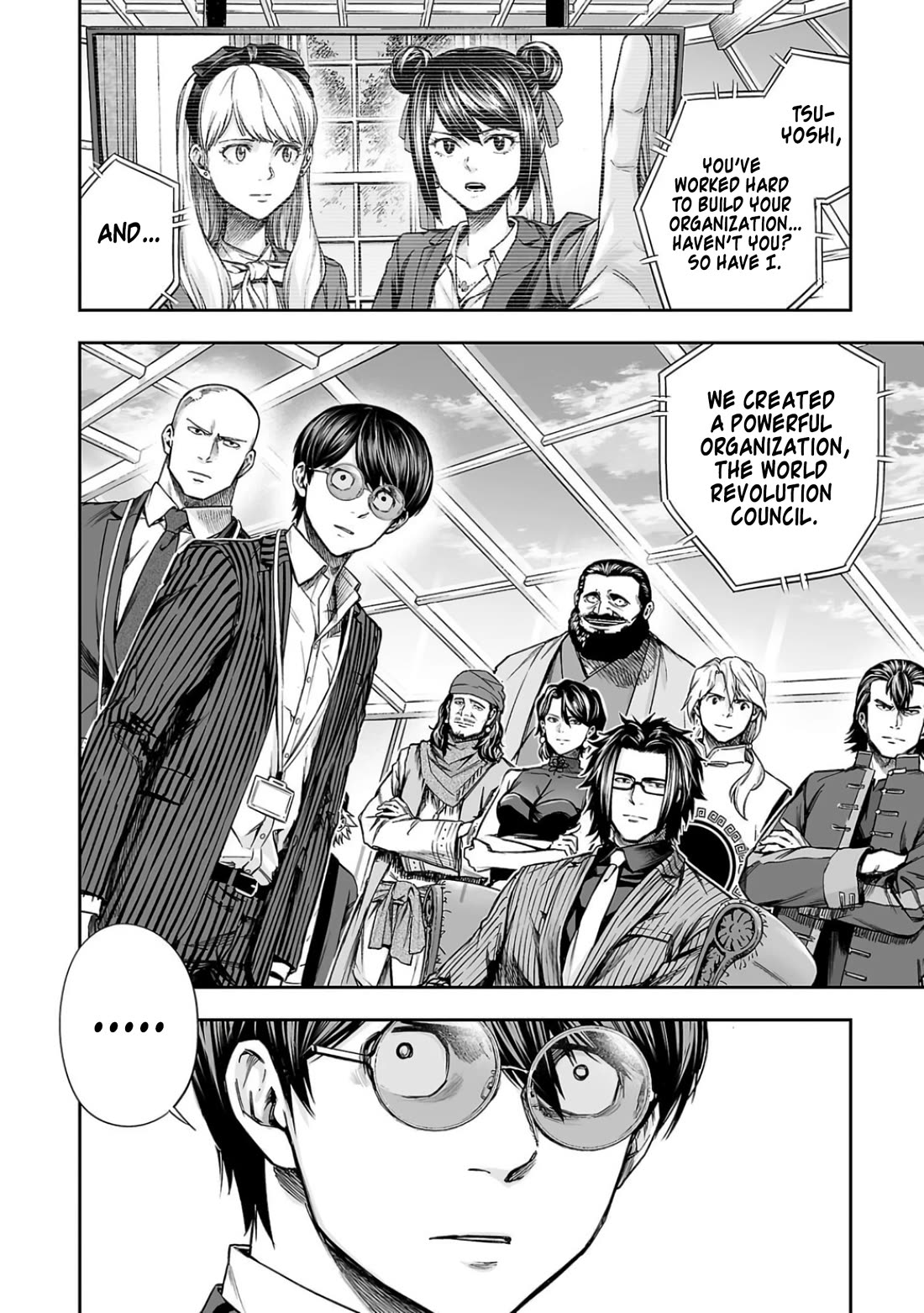 TSUYOSHI Chapter 338 page 6 - Chapter 338: World Revolution Council