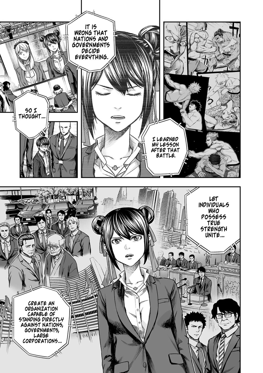 TSUYOSHI Chapter 338 page 7 - Chapter 338: World Revolution Council